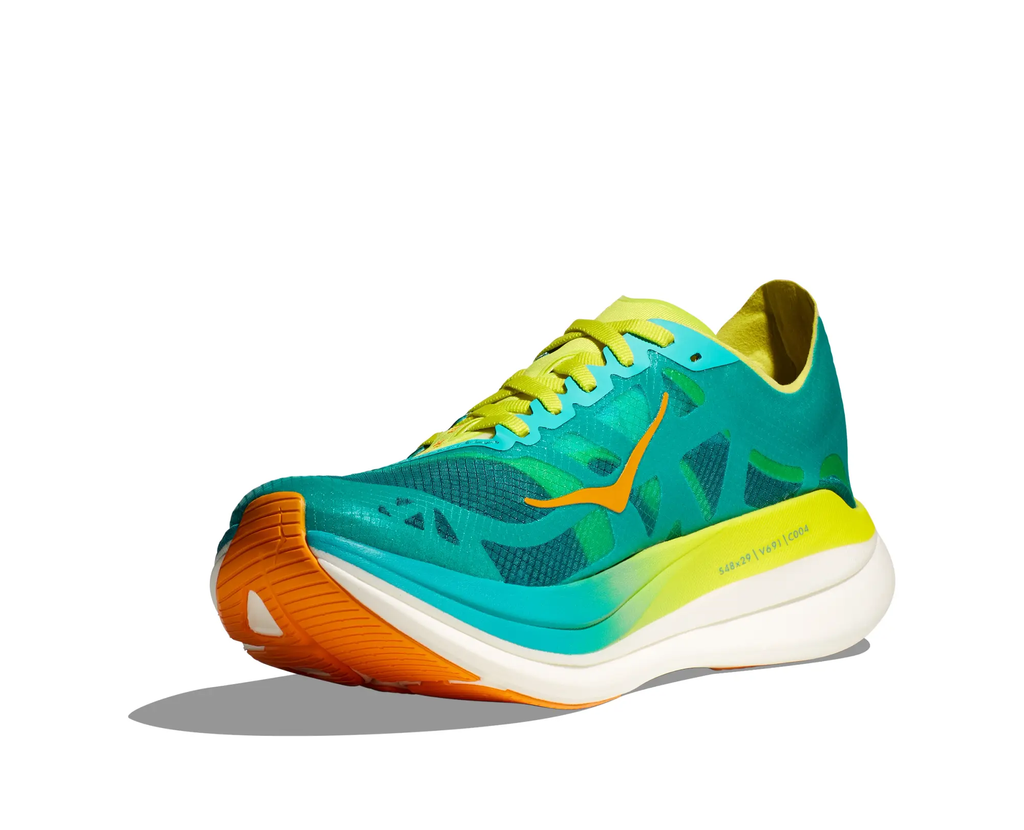 Hoka One One HOKA Rocket X 2 Race Shoes in Ceramic/Evening Primrose
