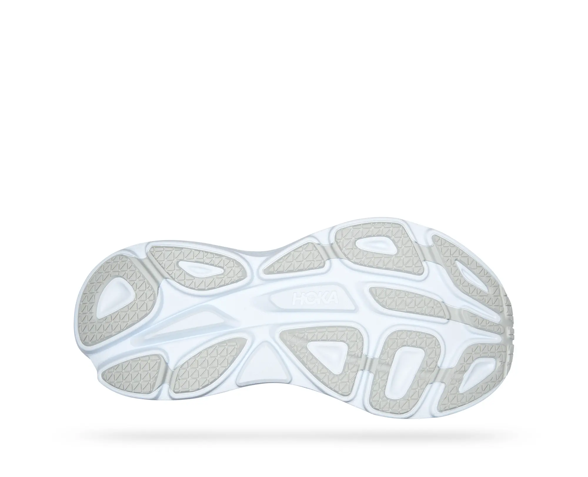 Hoka One One HOKA Women's Bondi 8 Road Running Shoes in Harbor Mist/Lunar Rock
