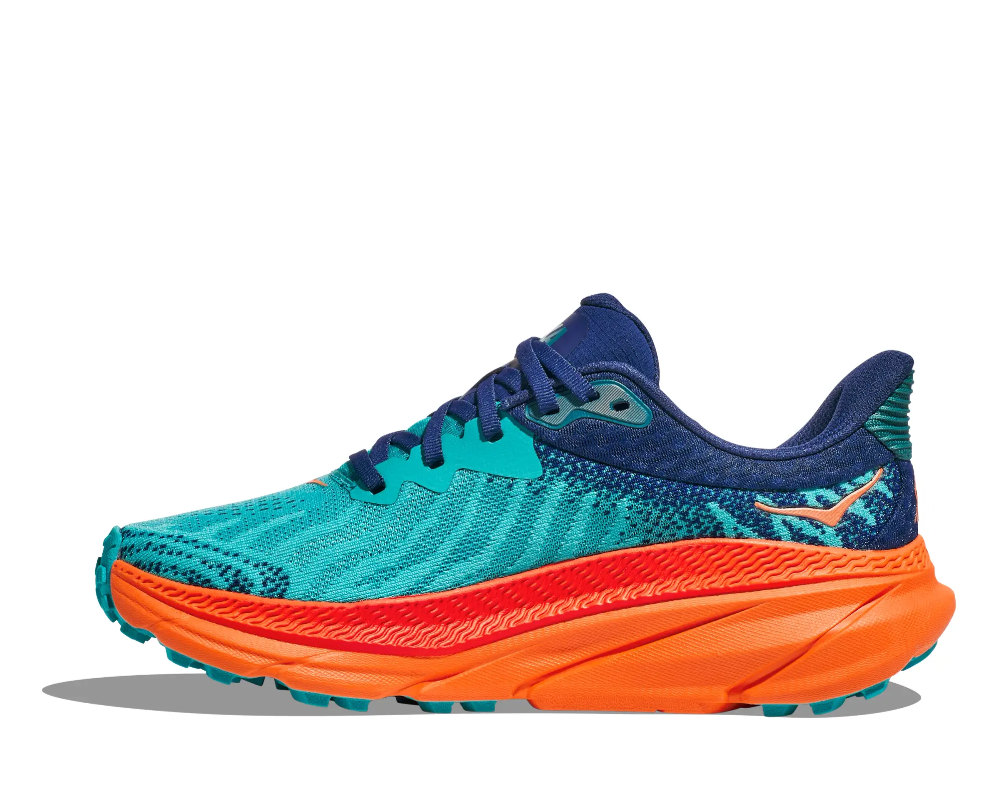 Hoka One One HOKA Men's Challenger 7 Road Running Shoes in Ceramic/Vibrant Orange