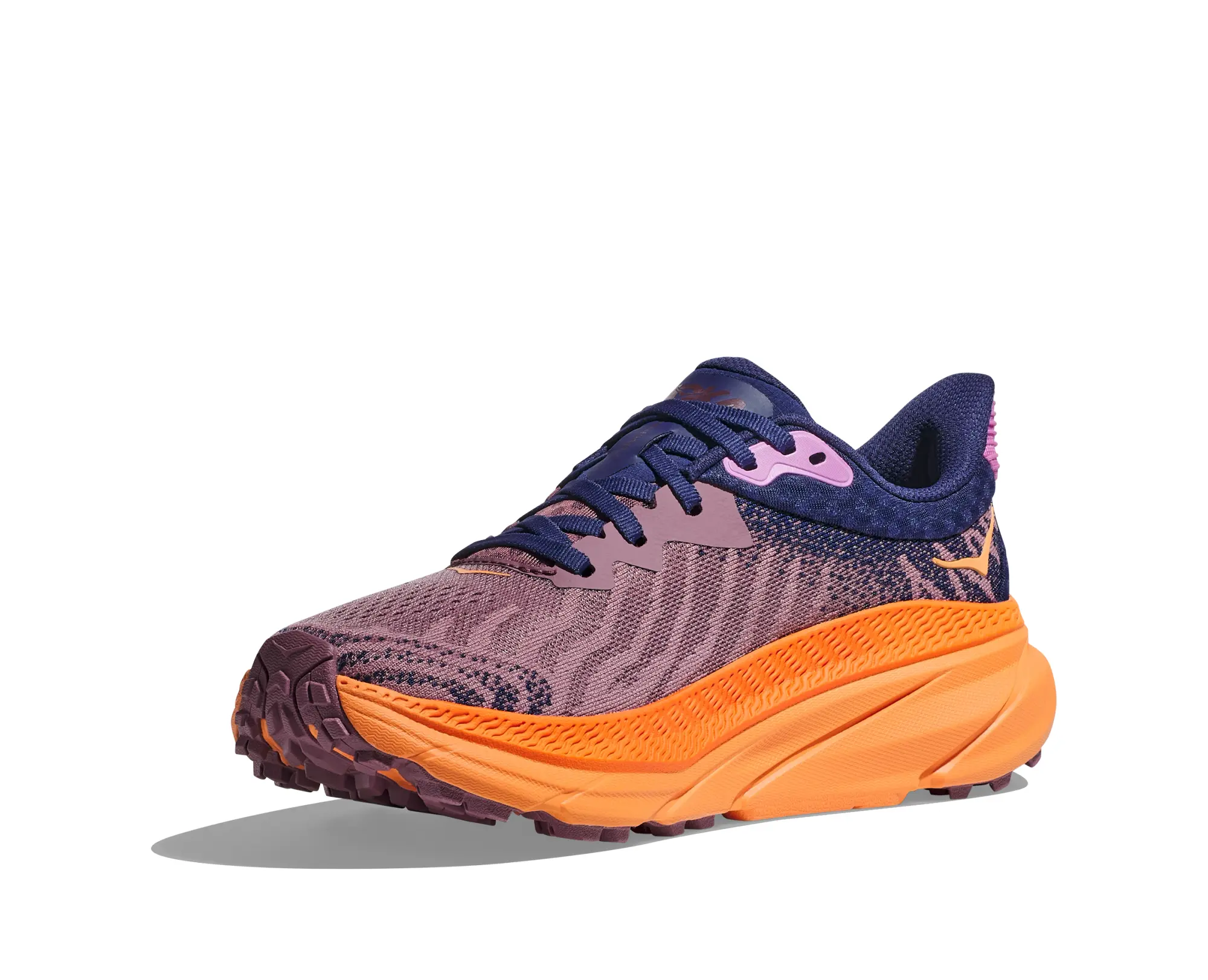 Hoka One One HOKA Women's Challenger 7 Road Running Shoes in Wistful Mauve/Cyclamen