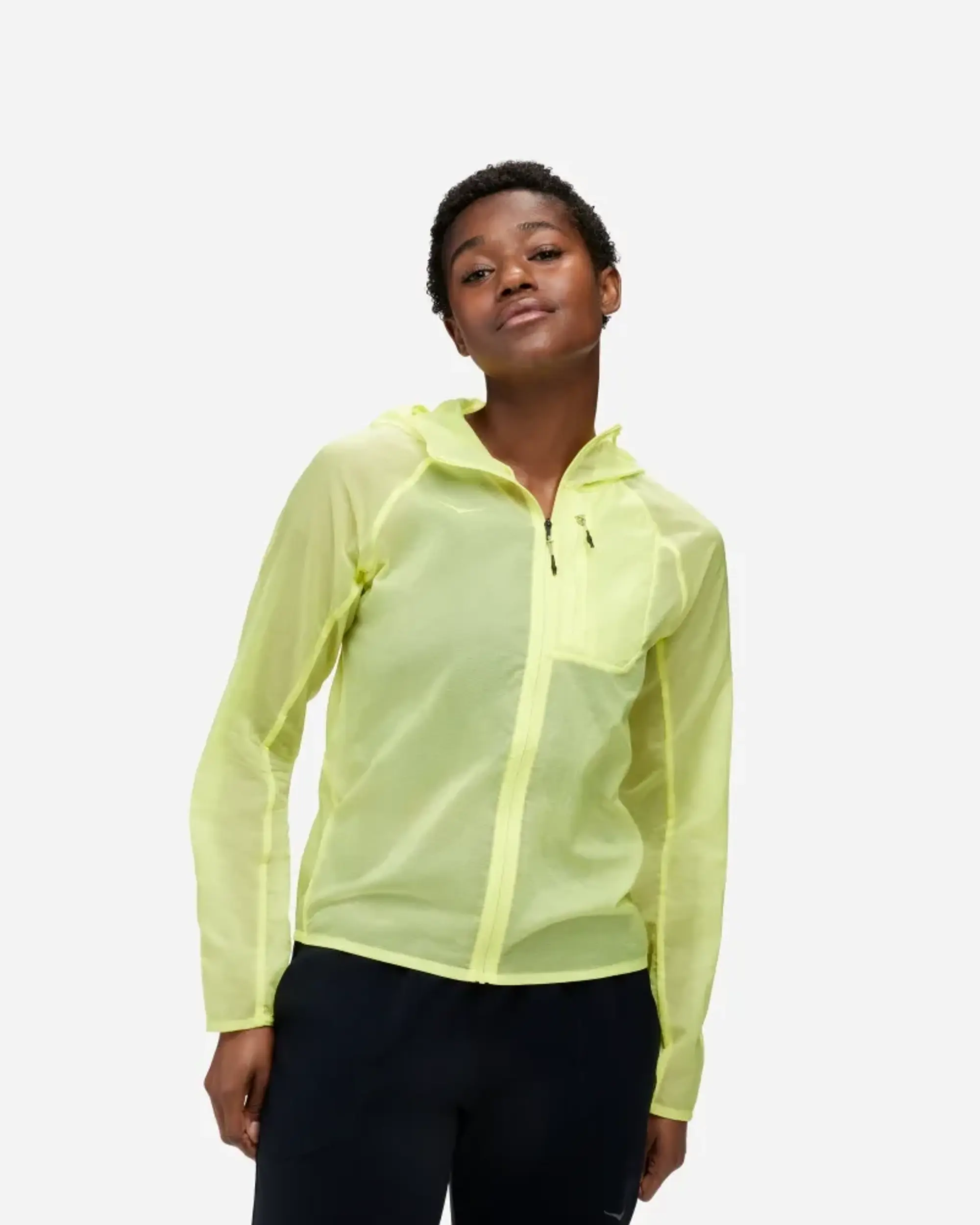 Hoka One One HOKA Women's Skyflow Jacket in Citrus Glow