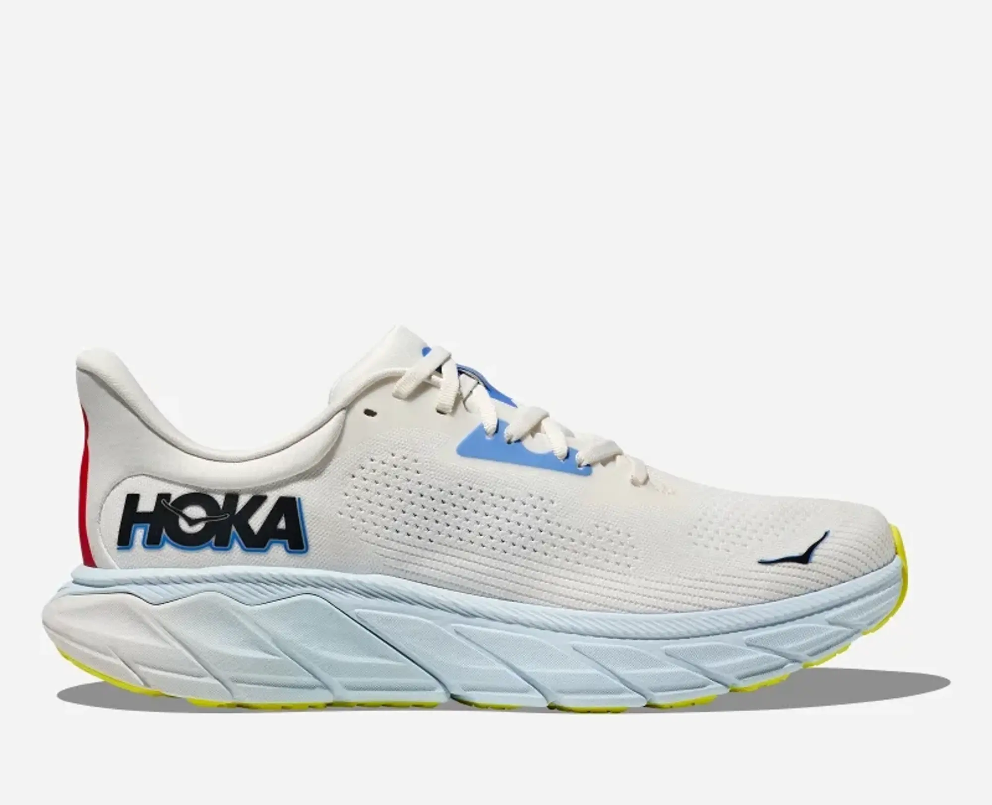 Hoka One One HOKA Men's Arahi 7 Road Running Shoes in Blanc De Blanc/Virtual Blue