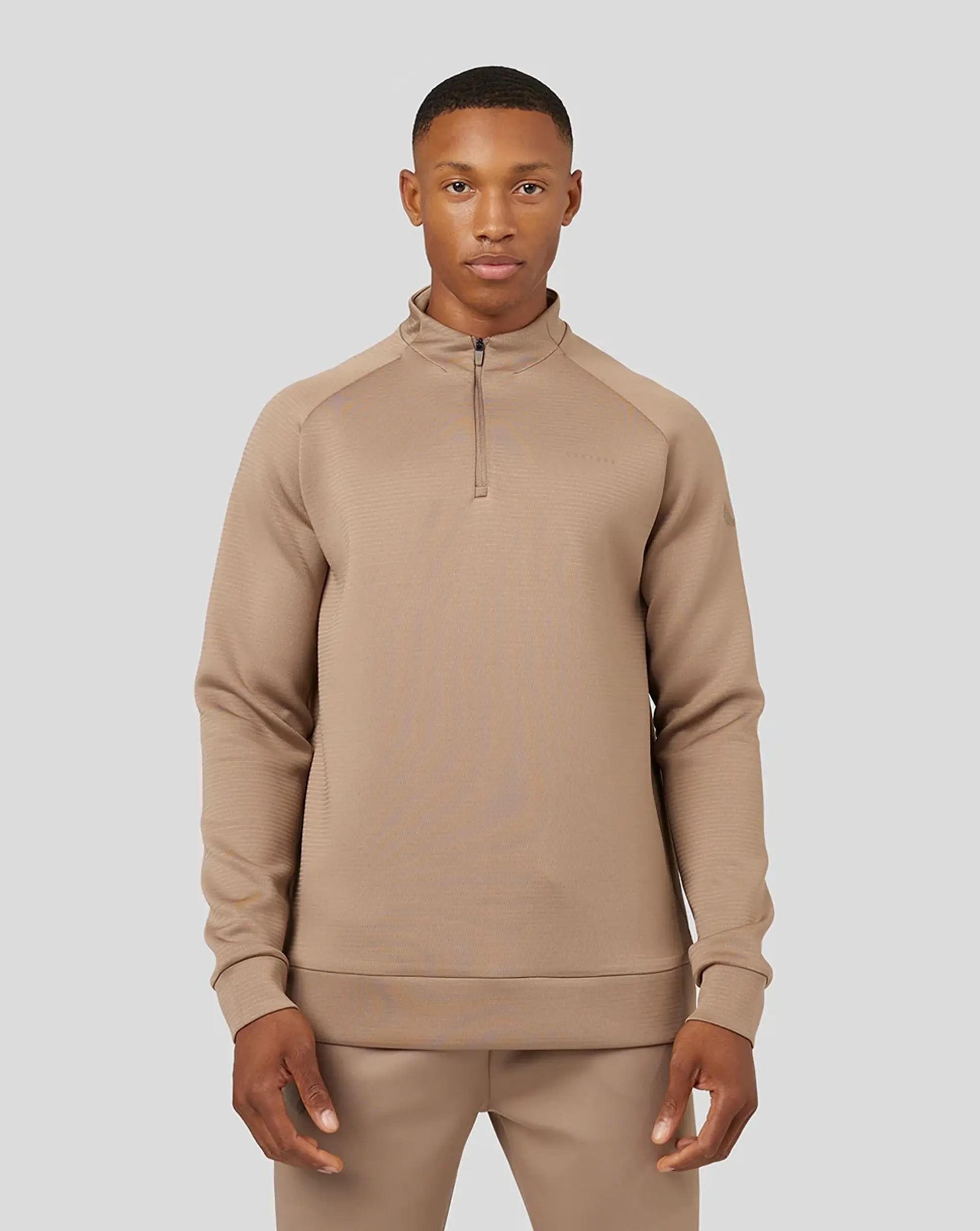 Castore Men's Long Sleeve Flex 1/4 Zip – Dusty Blue