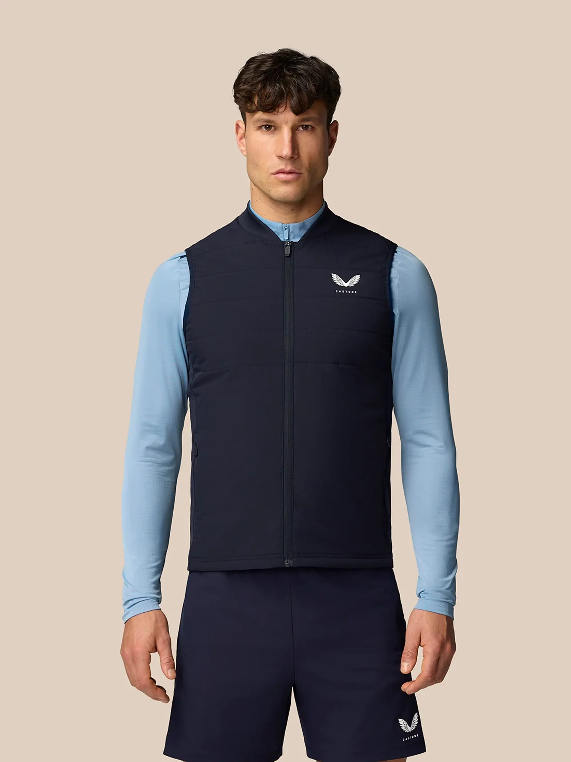 Castore Apex Training Gilet - Sky Blue