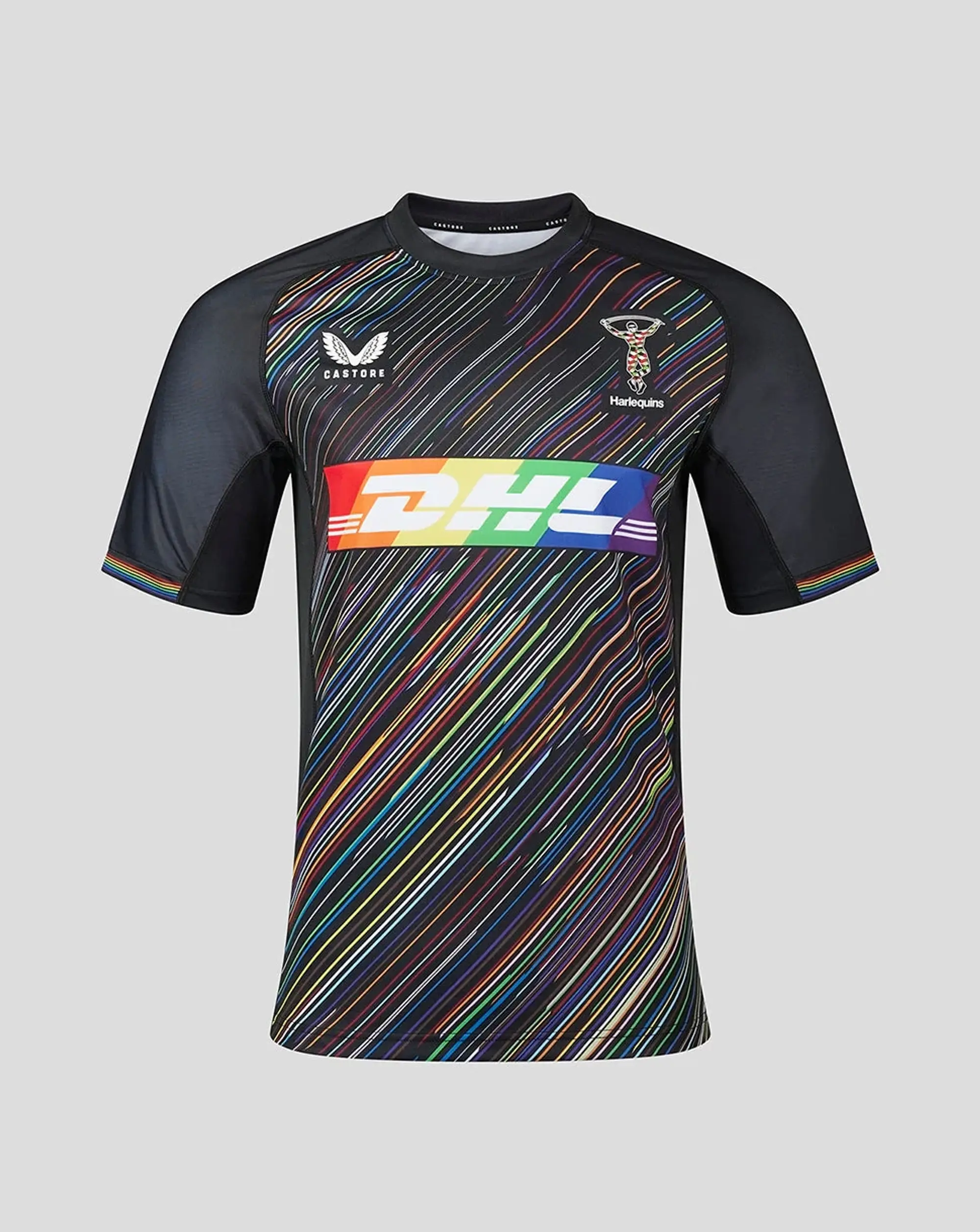 Castore Harlequins Men's 23/24 Replica Pride Shirt