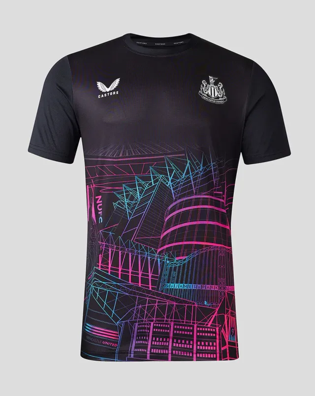 CASTORE★半袖 クルーネック Newcastle United ロゴ Tシャツ★白 Castore Newcastle United Jersey Football Shirt 2023/2024