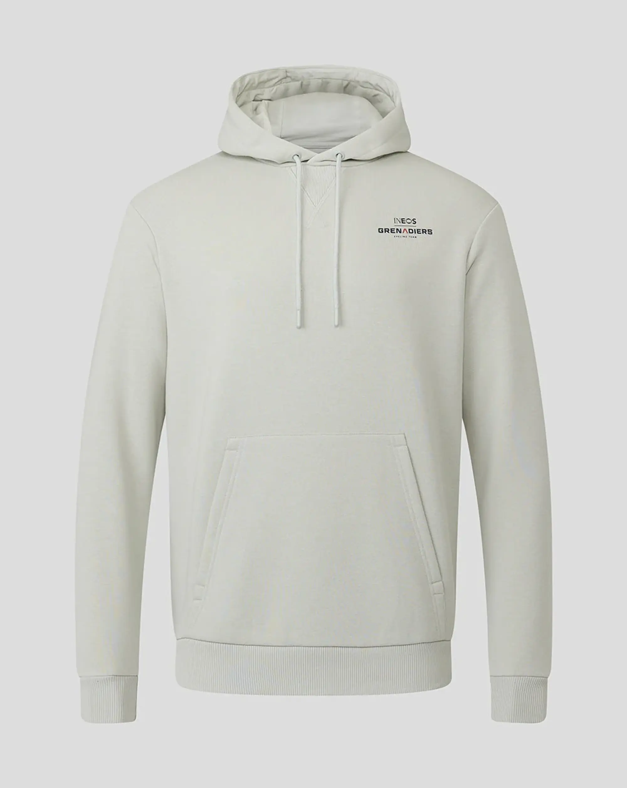 Castore Ineos Grenadiers Unisex Core Monobrand Hoodie- Grey