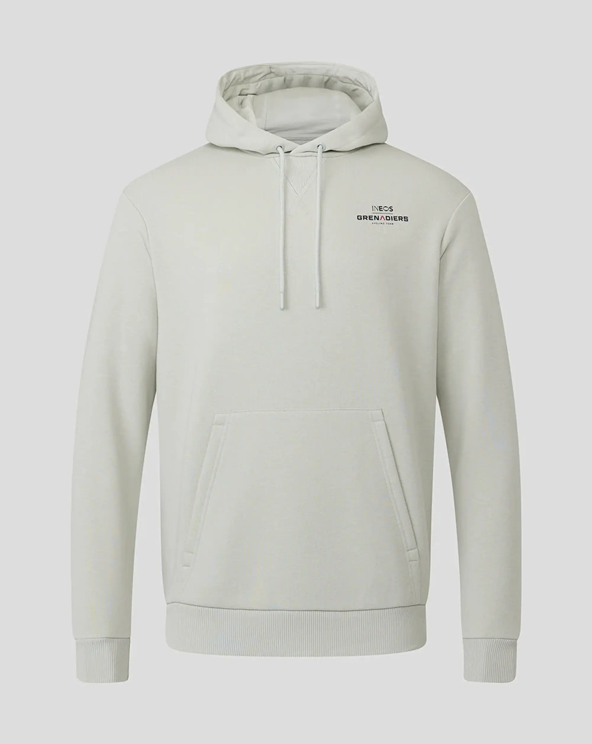 Castore Ineos Grenadiers Unisex Core Monobrand Hoodie- Grey