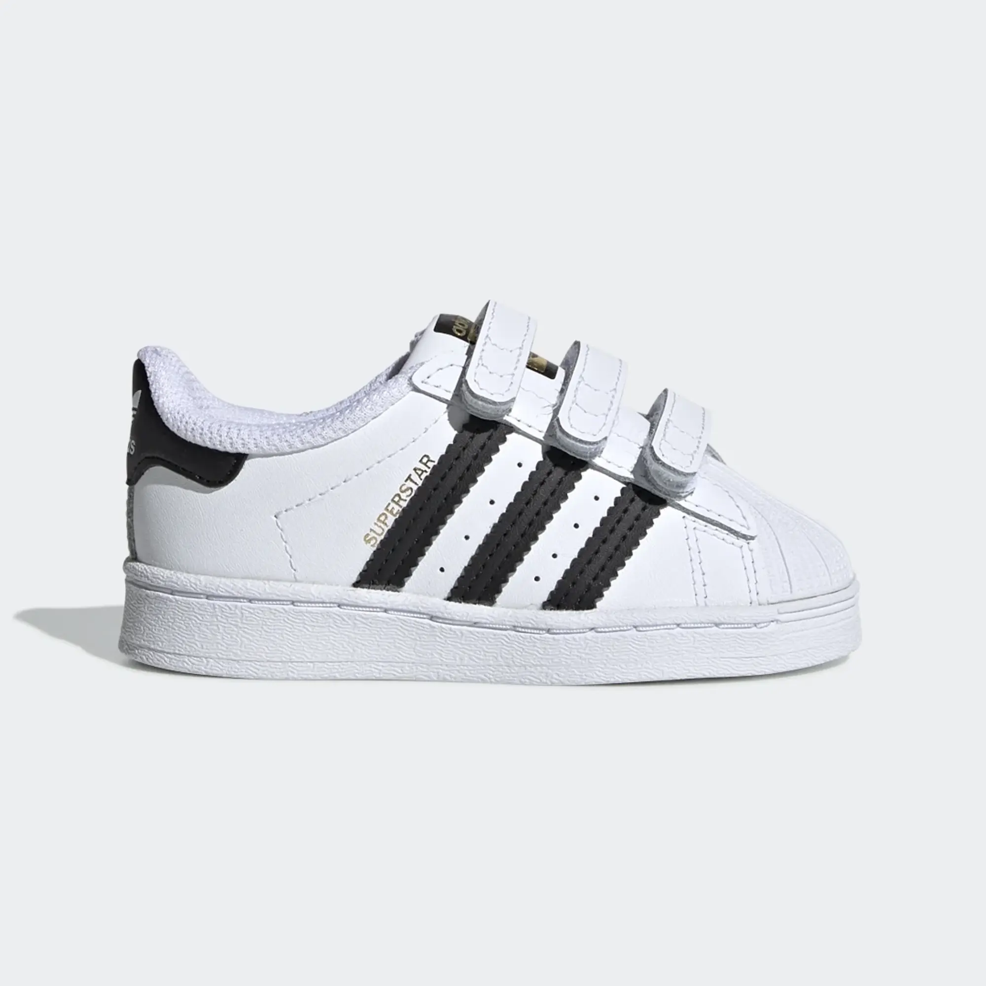 adidas  SUPERSTAR CF I  girls's Children's Shoes (Trainers) in White