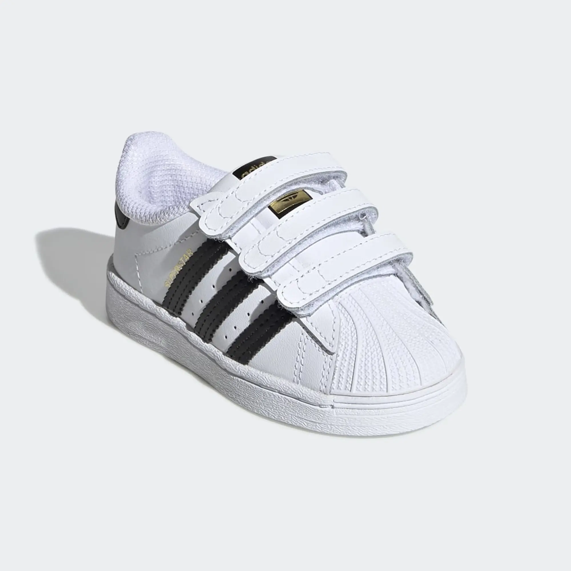 adidas  SUPERSTAR CF I  girls's Children's Shoes (Trainers) in White