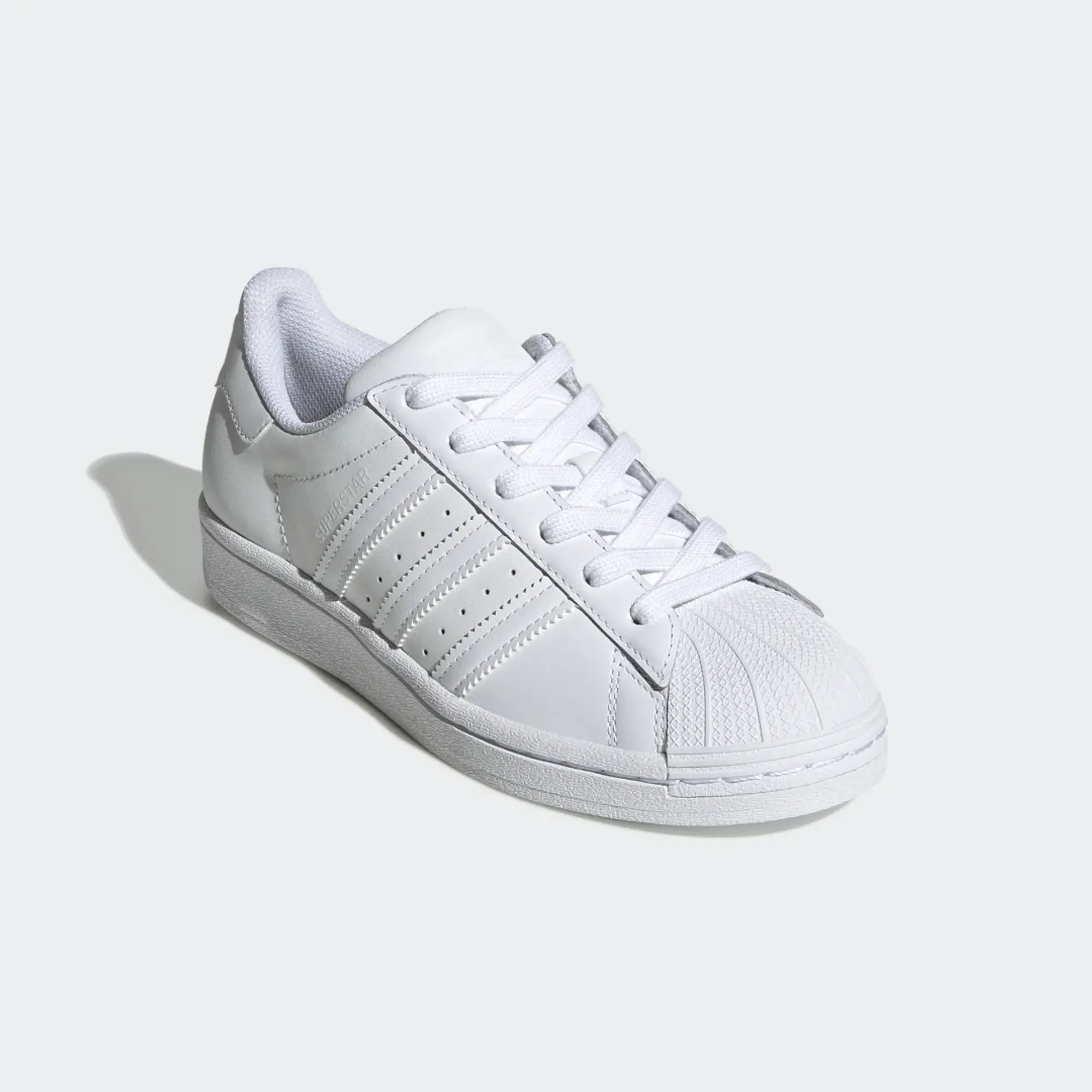 adidas Originals Junior Superstar Trainer - White - Size 3 - White