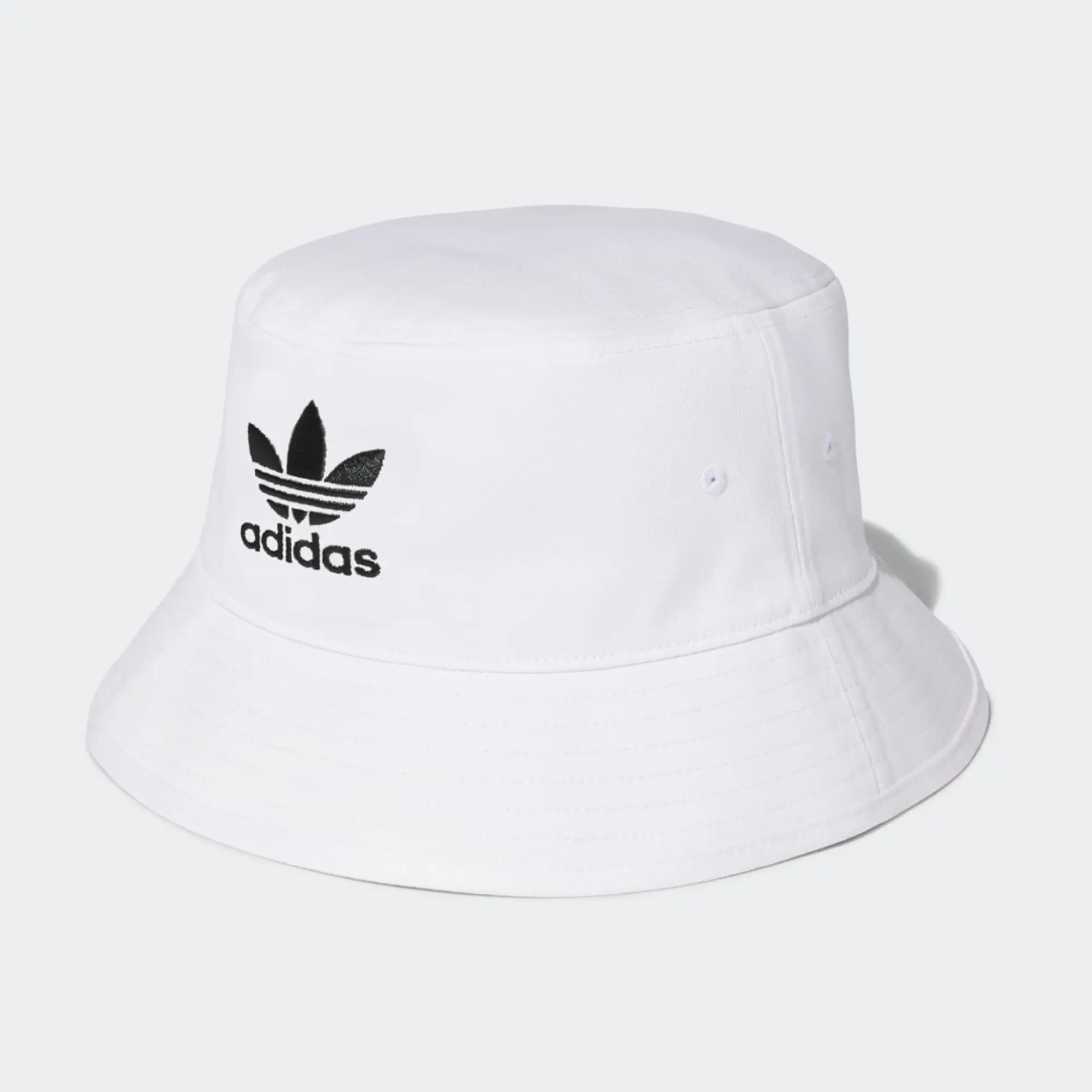 adidas Originals Adidas Adicolor Trefoil Bucket Hat White L