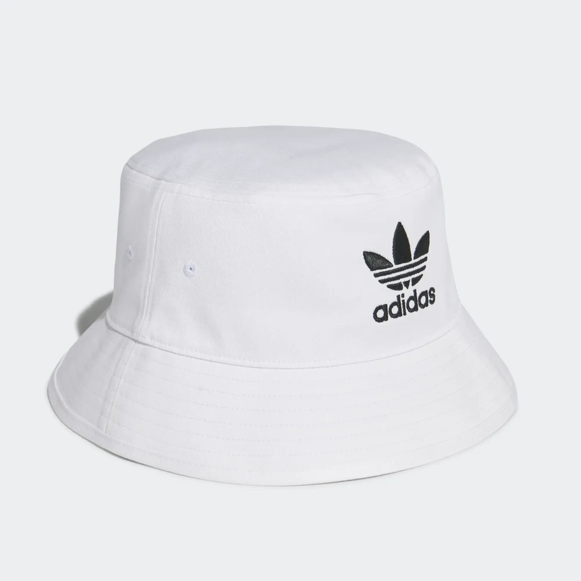 adidas Originals Adidas Adicolor Trefoil Bucket Hat White L