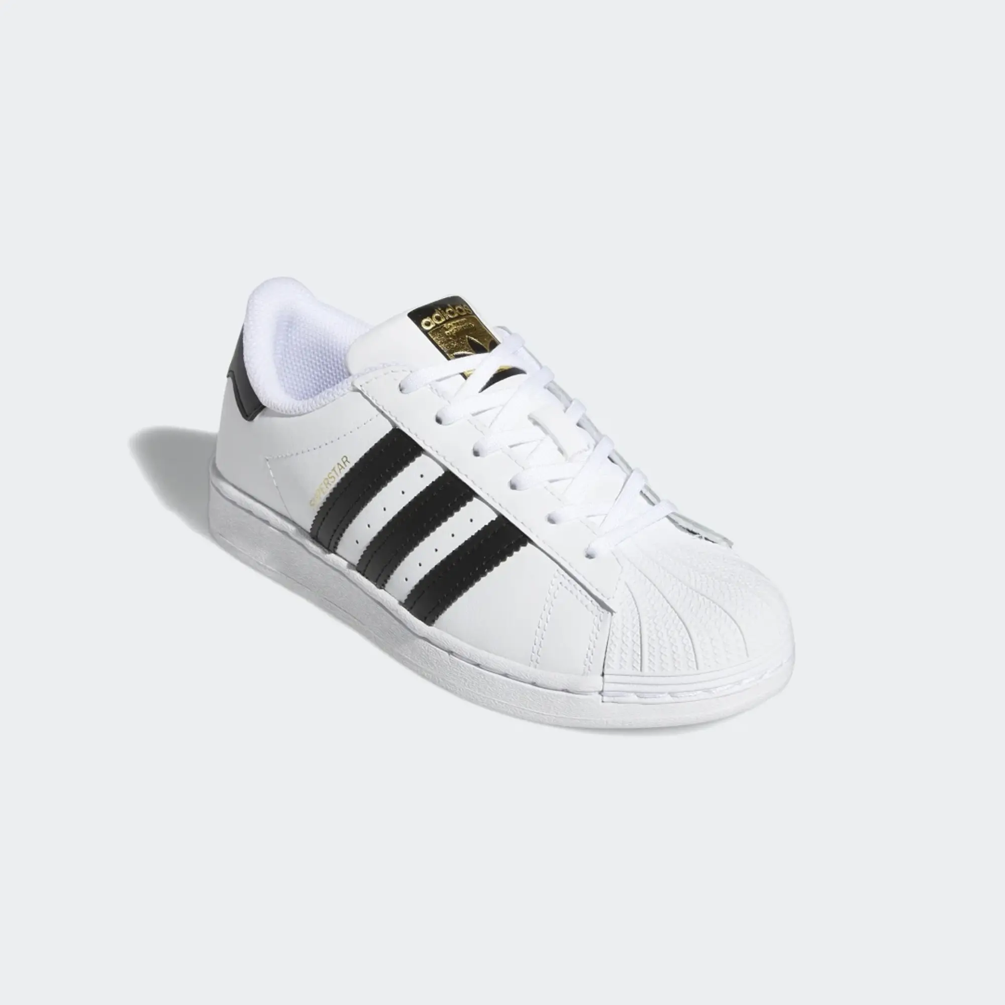 adidas Originals Infant Superstar Trainer - Black - Size 12.5 - White