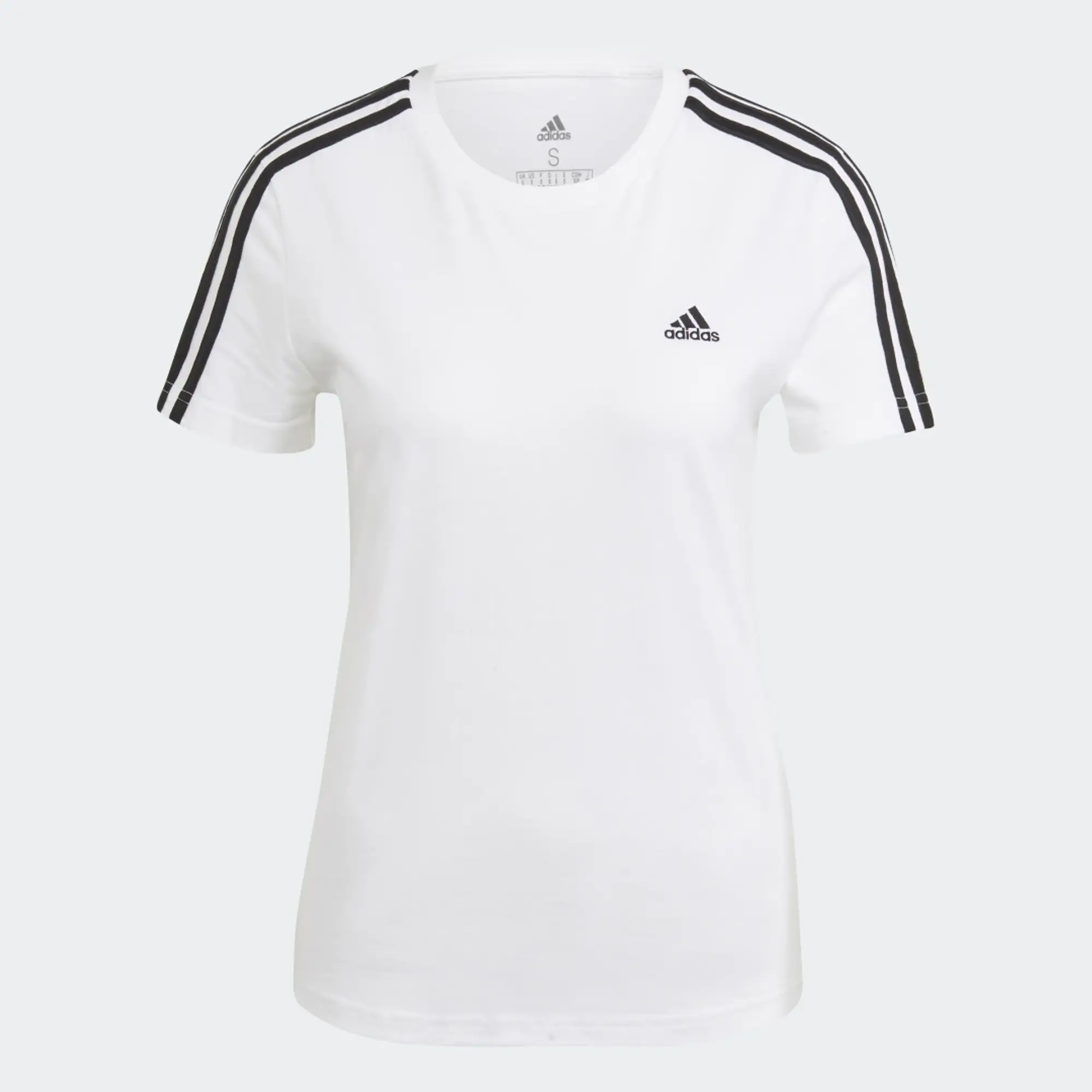 adidas Women's Soft Training Fitness T-Shirt - White