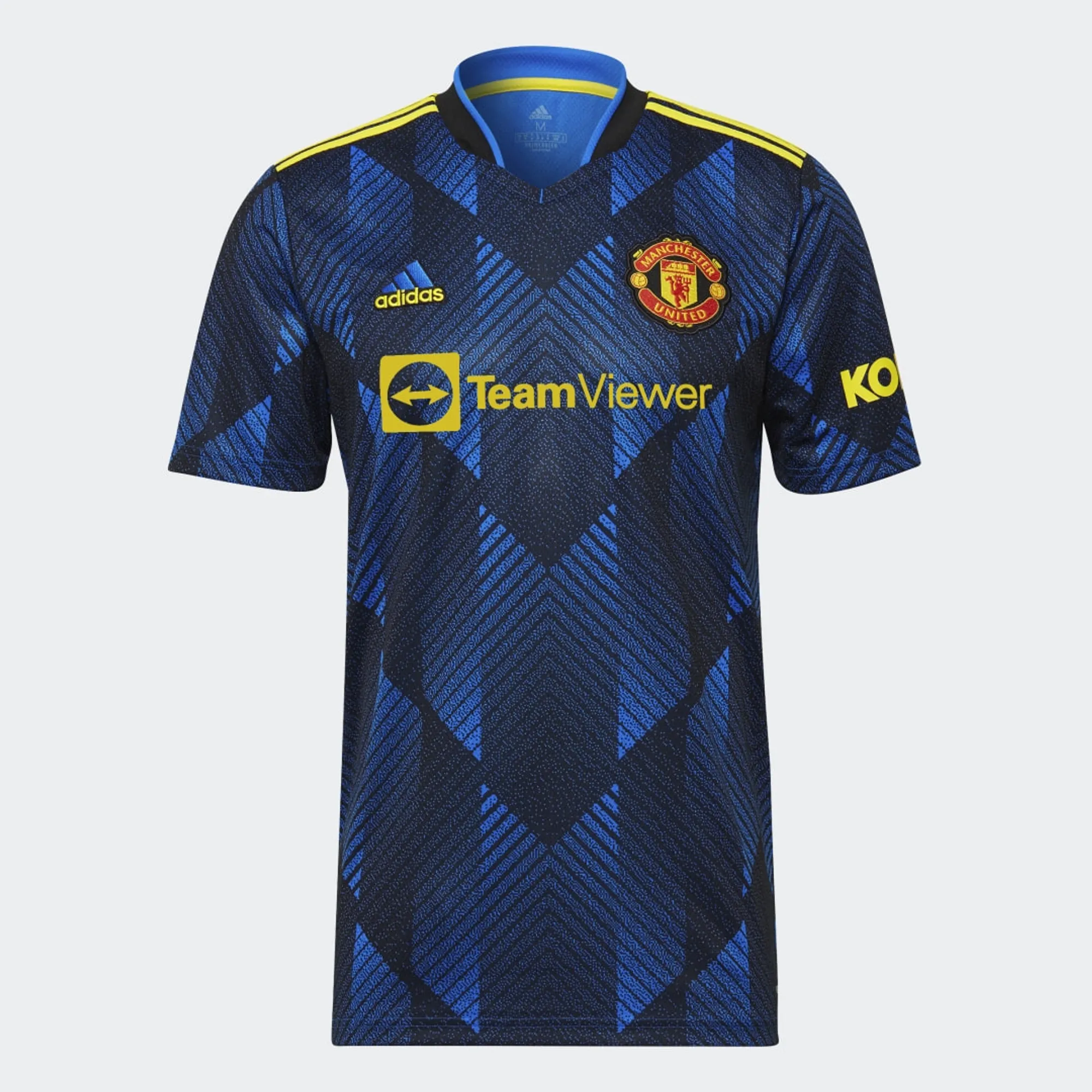 adidas Manchester United Mens SS Third Shirt 2021/22