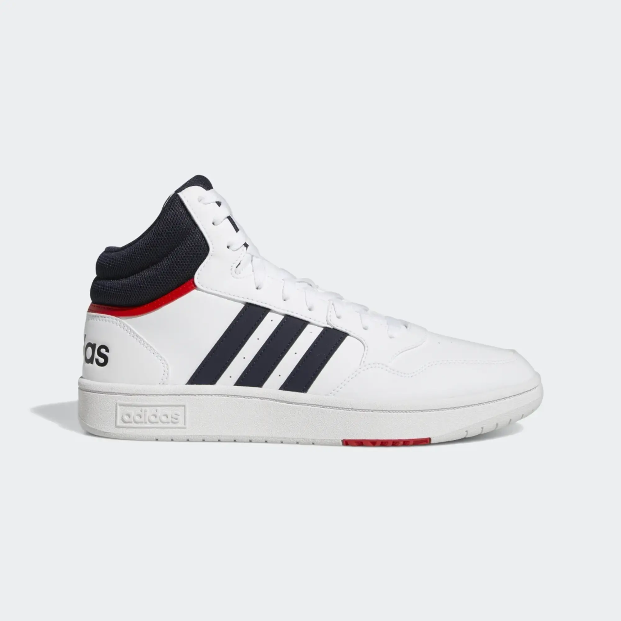 adidas  HOOPS 3.0 MID  men's Shoes (High-top Trainers) in White