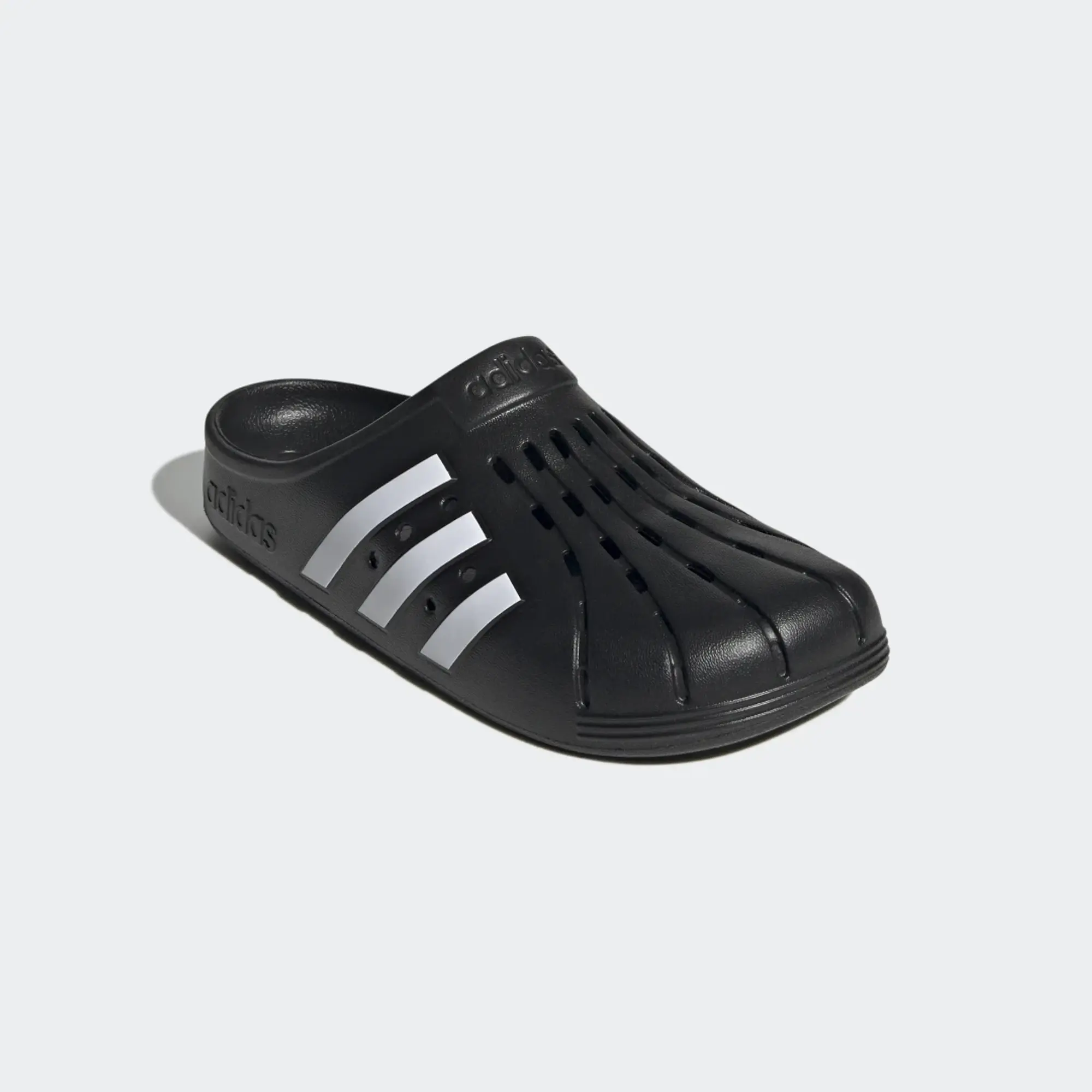 adidas  ADILETTE CLOG  women's Clogs (Shoes) in Black