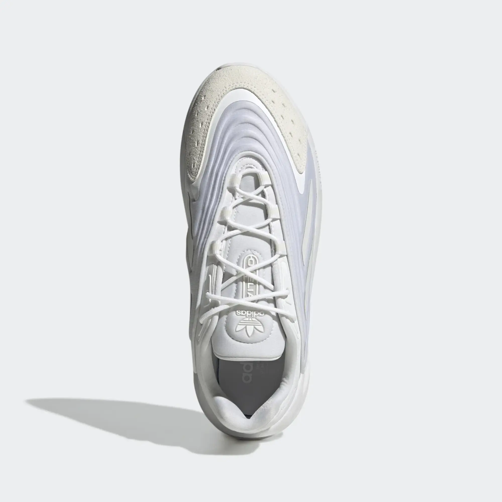 Adidas Originals Ozelia Trainers In Triple White