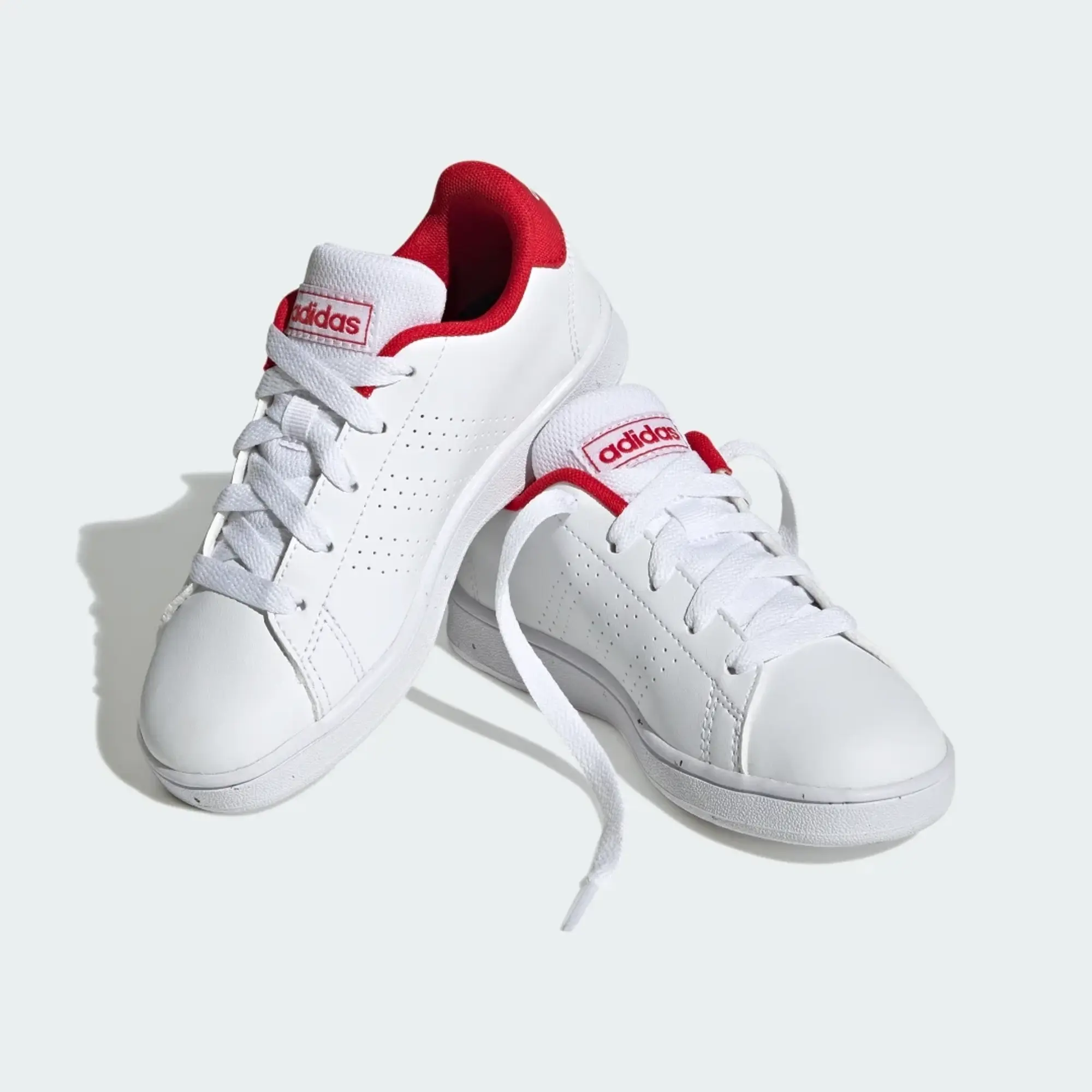 adidas ADVANTAGE K boys s Children s Shoes Trainers in White H06179 FOOTY.COM