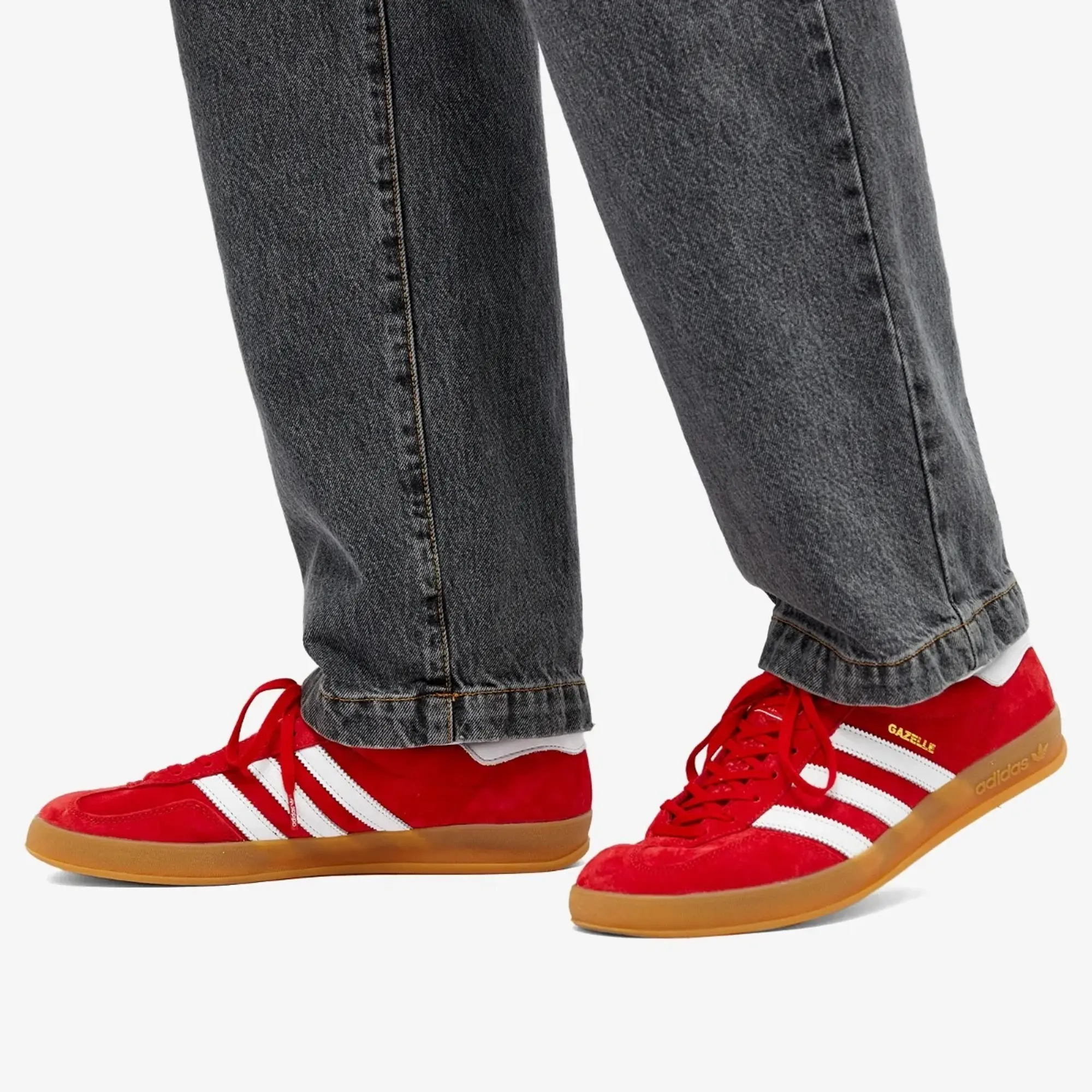 adidas Originals Gazelle Indoor - Red, Red