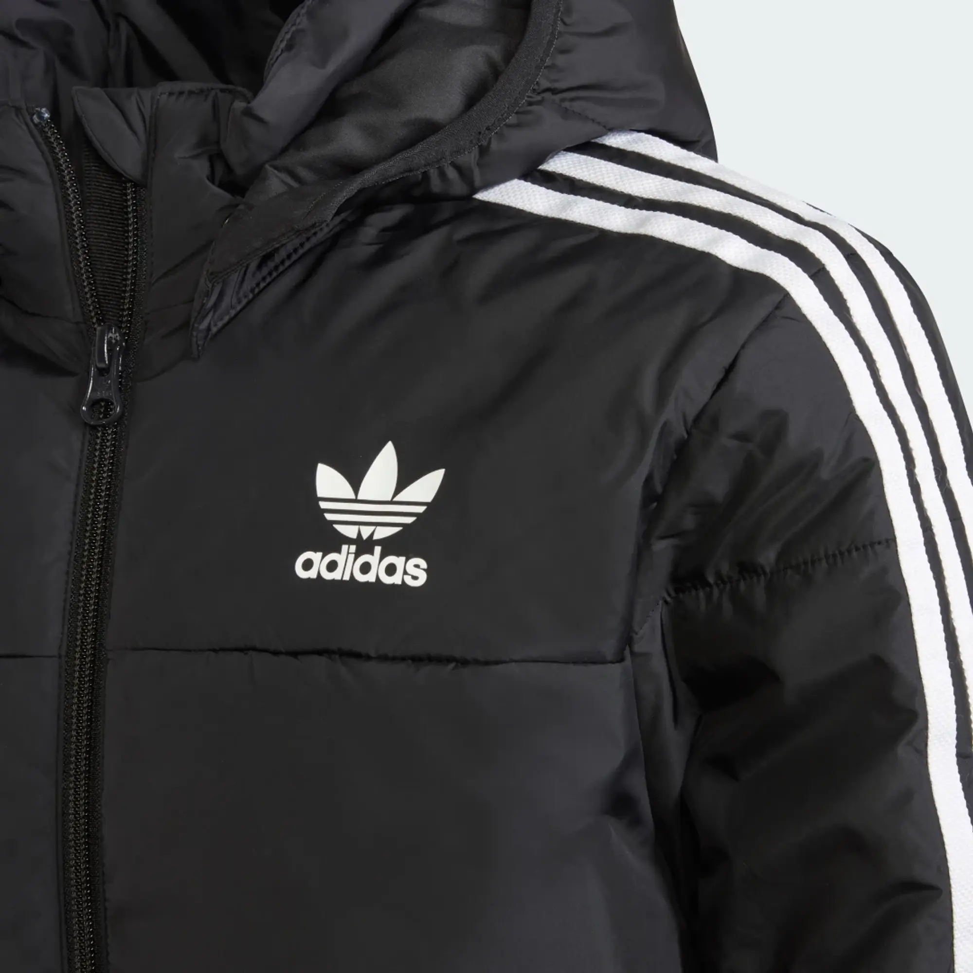 Adidas 3 Stripe Outerwear - Black