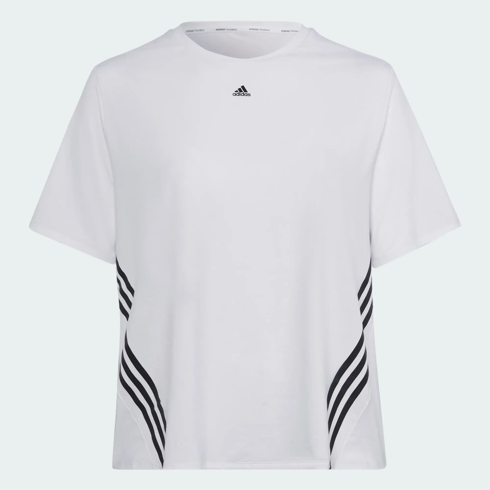 adidas Train Icons 3-Stripes T-Shirt (Plus Size)