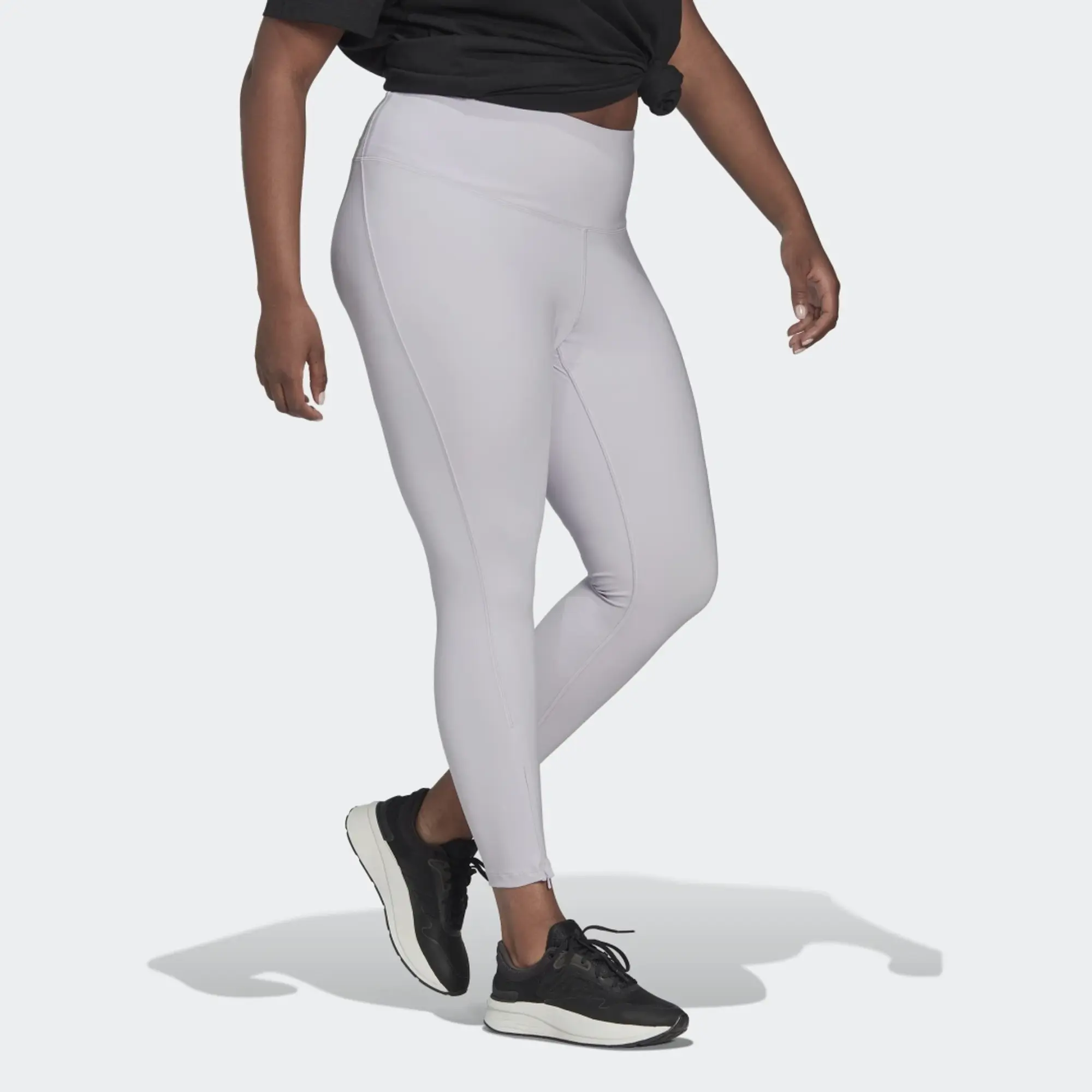 adidas Plus Size Leggings Womens - Grey