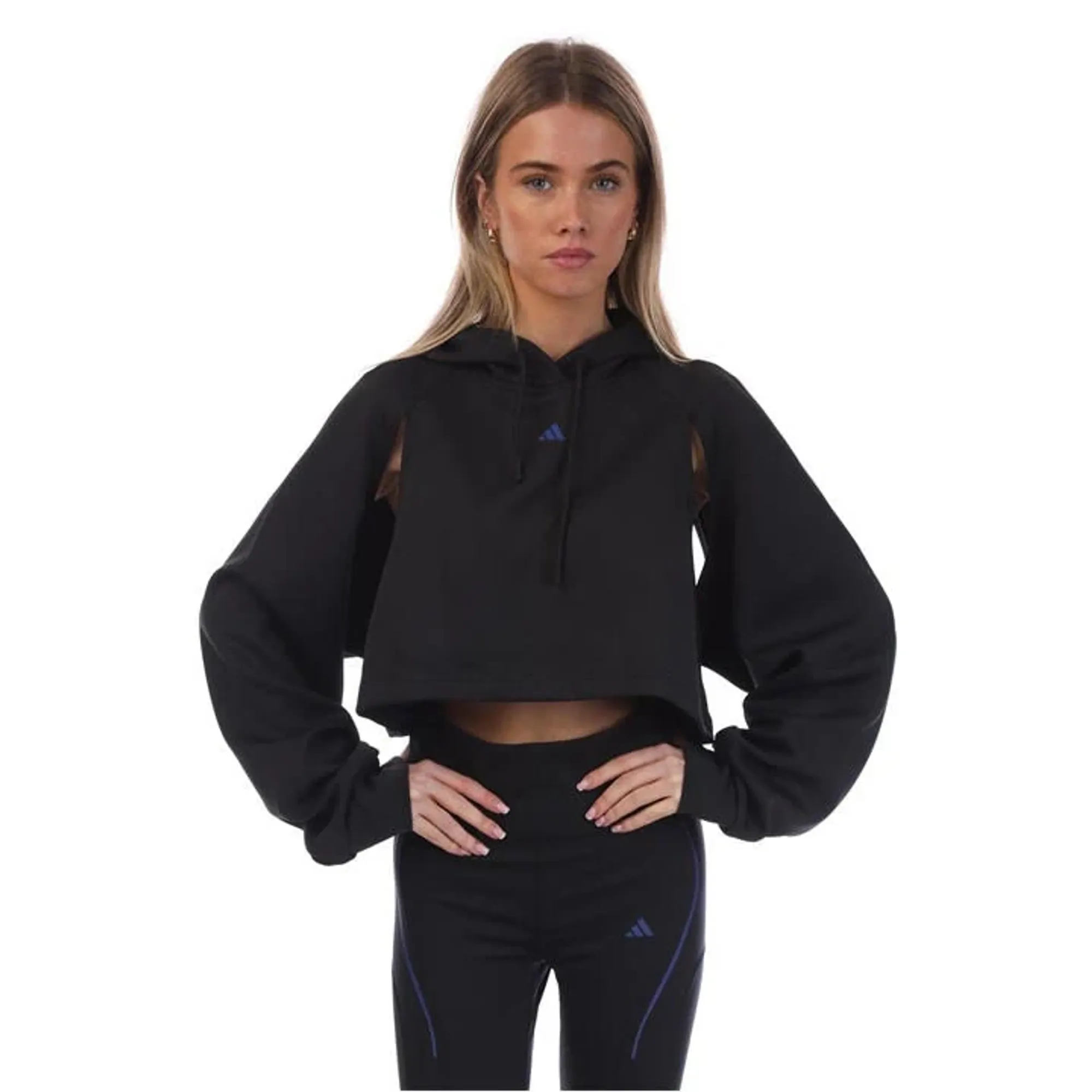 adidas HIIT AEROREADY Crop Training Hoodie