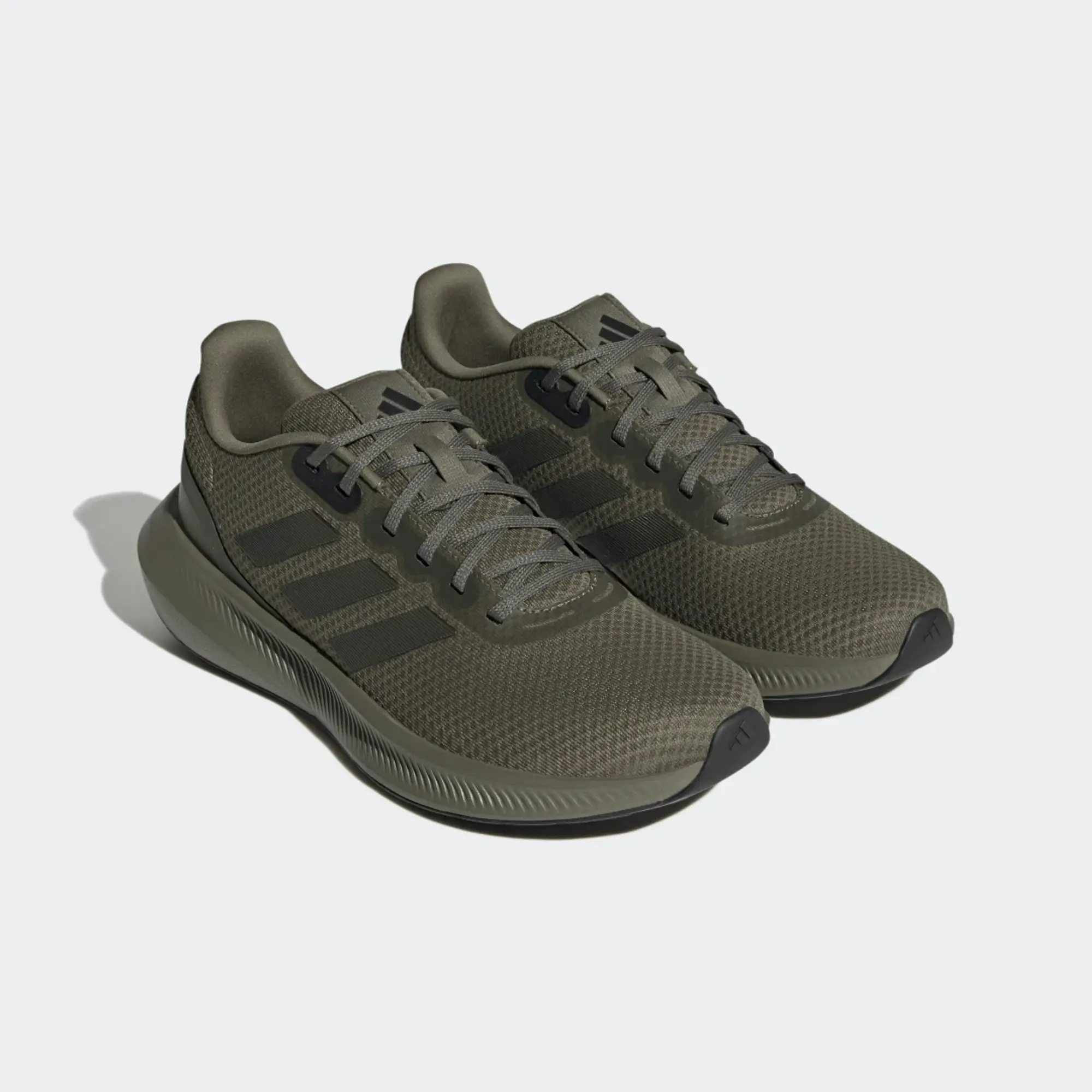 adidas  RUNFALCON 3.0  men's Running Trainers in Black