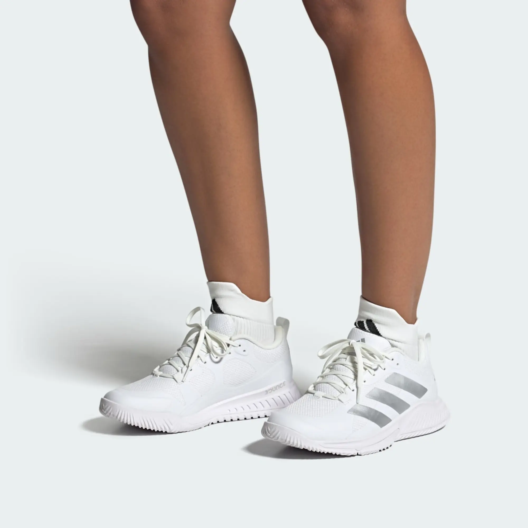 adidas Court Team Bounce 2.0 Shoes - White