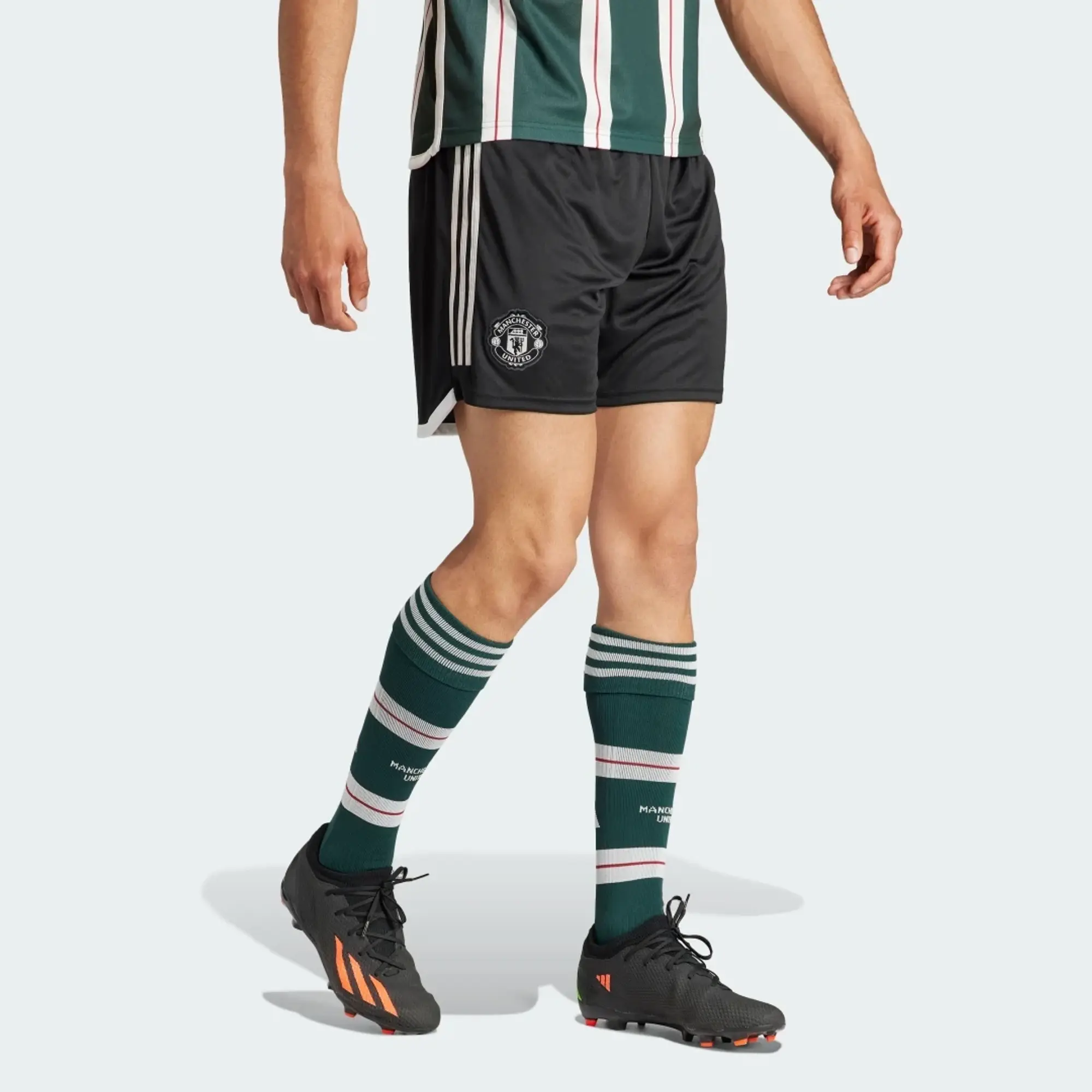 adidas Manchester United Mens Away Shorts 2023/24