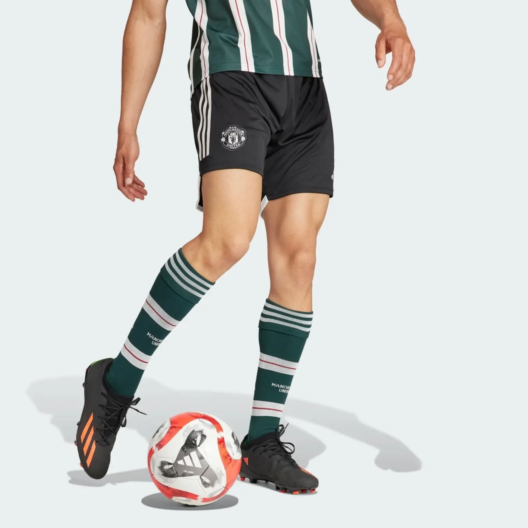 adidas Manchester United Mens Away Shorts 2023/24