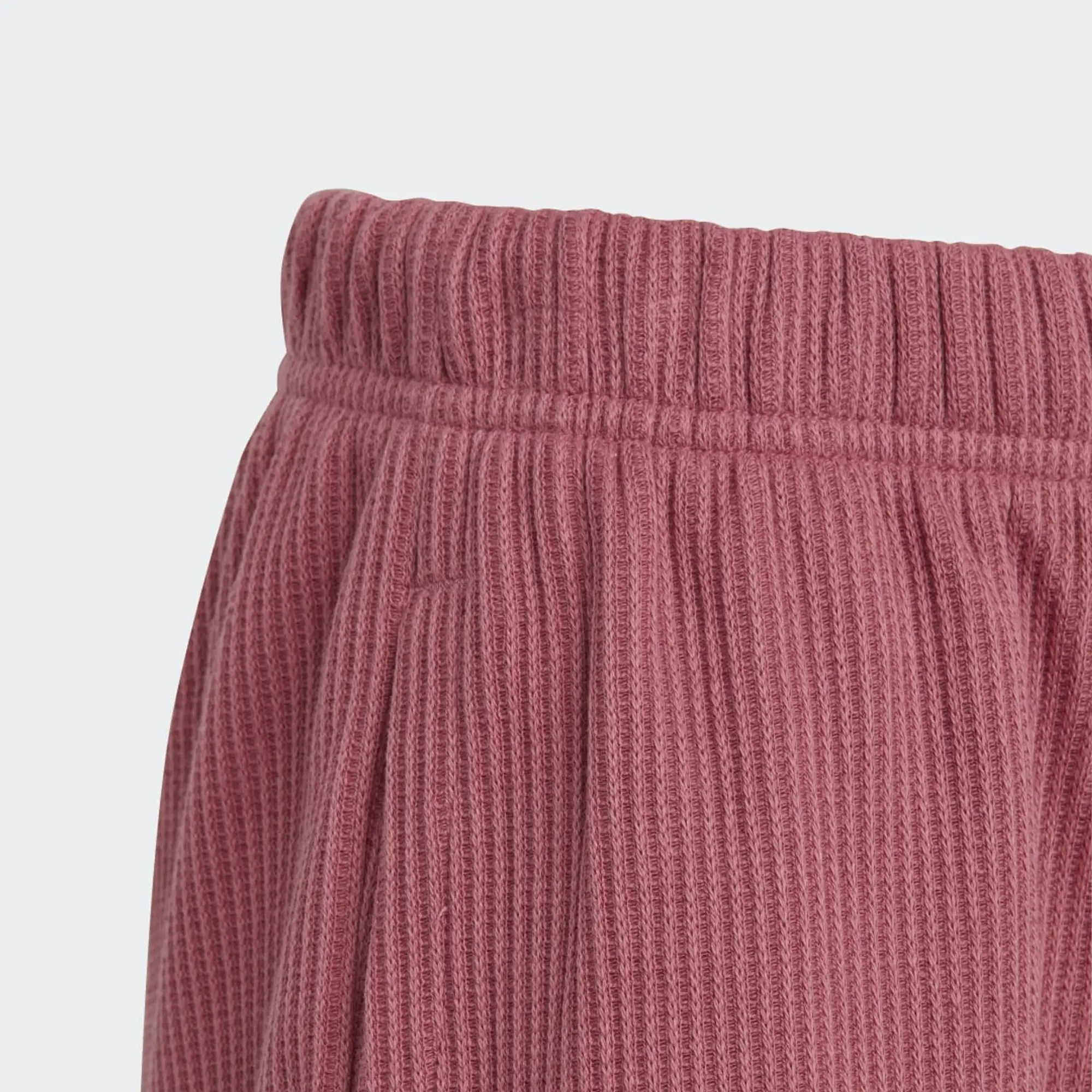 adidas Lounge Waffle Knit Loose Shorts
