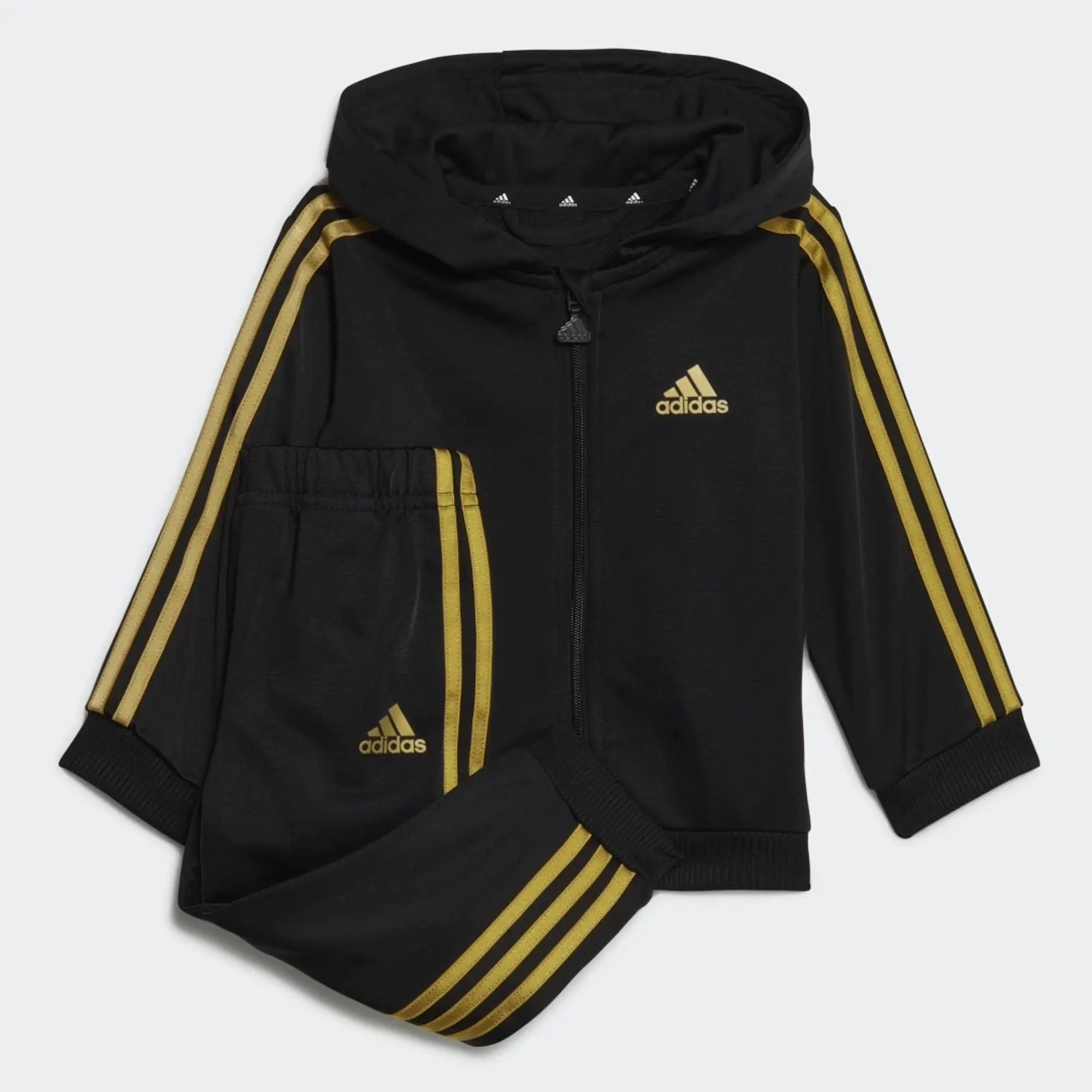 adidas Baby Tracksuit - Black/Gold