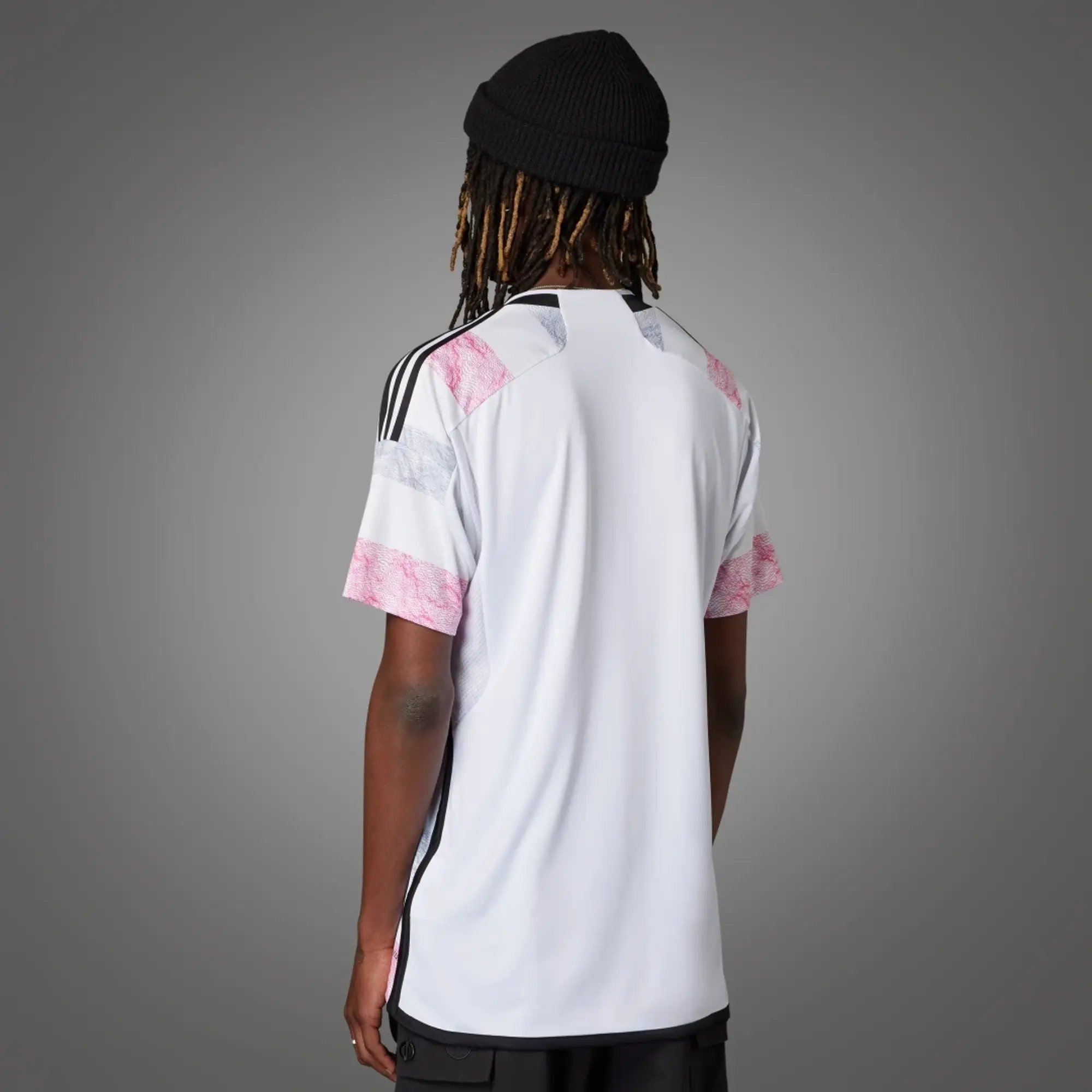 Juventus Away Shirt Djalo 33 2023 2024 Men s White Made By Adidas HR8255 FOOTY.COM