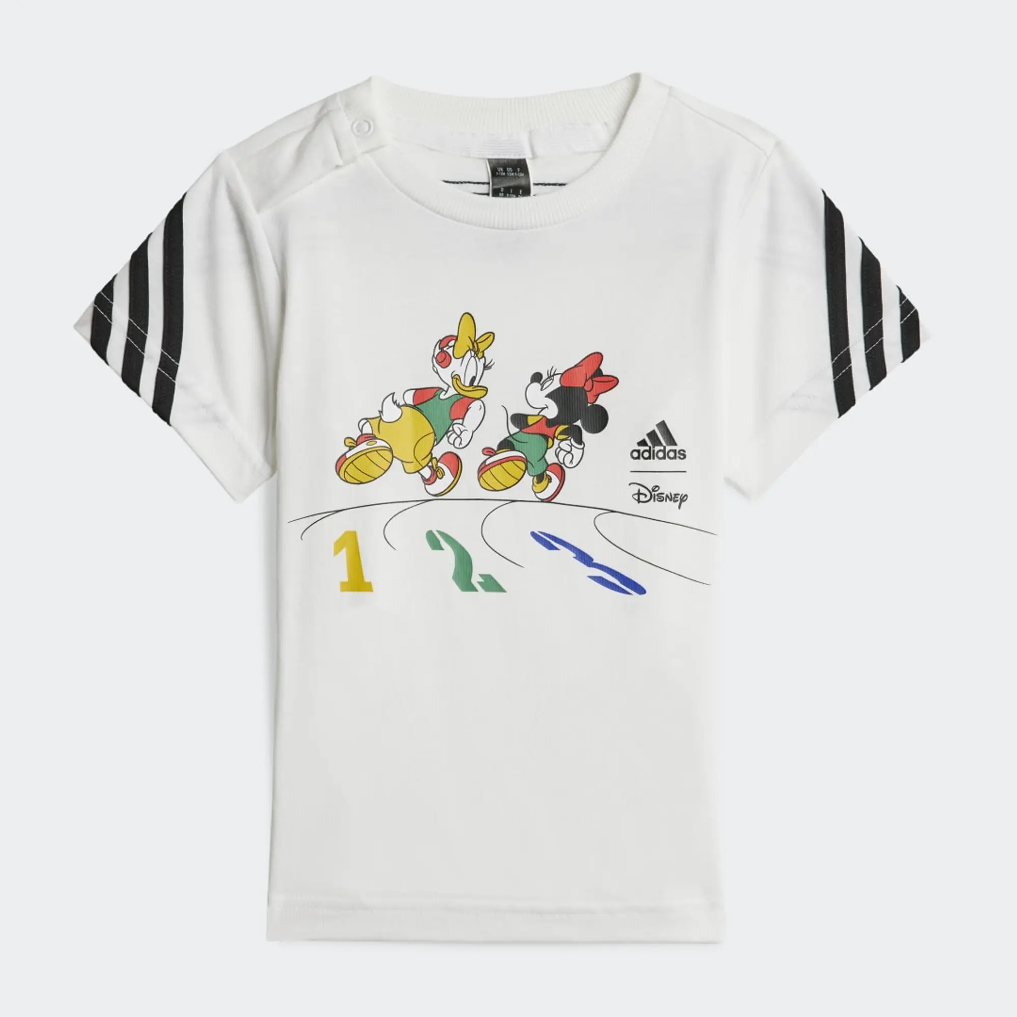 adidas  I DY MM T  boys's Children's T shirt in White
