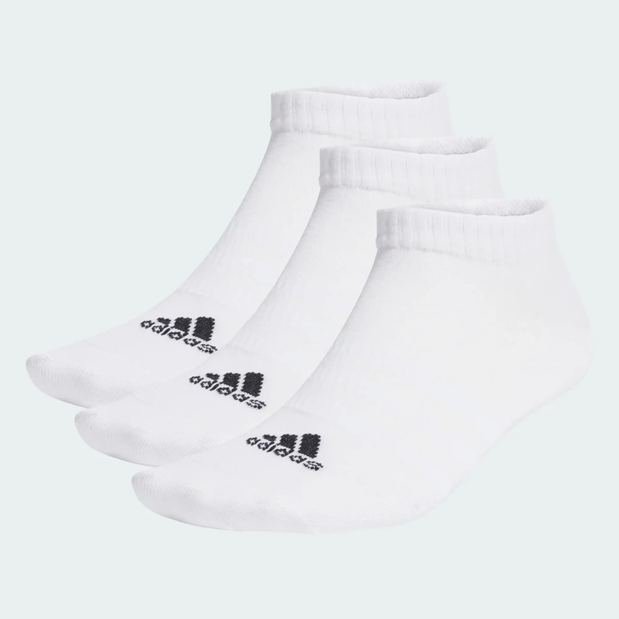 adidas Thin and Light Sportswear Low Cut Socks 3 Pairs