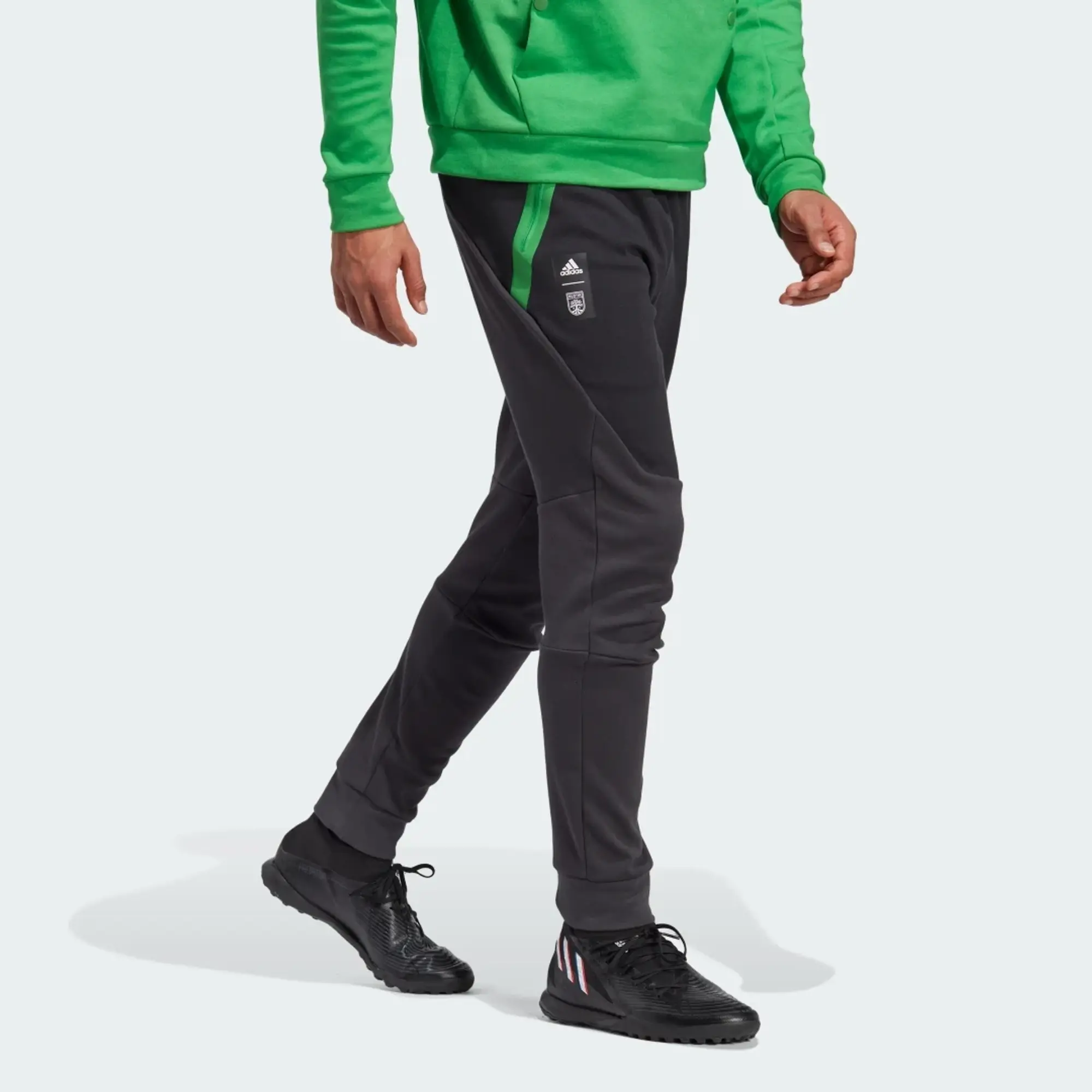 adidas Austin FC 2022/23 Travel Pants - Black