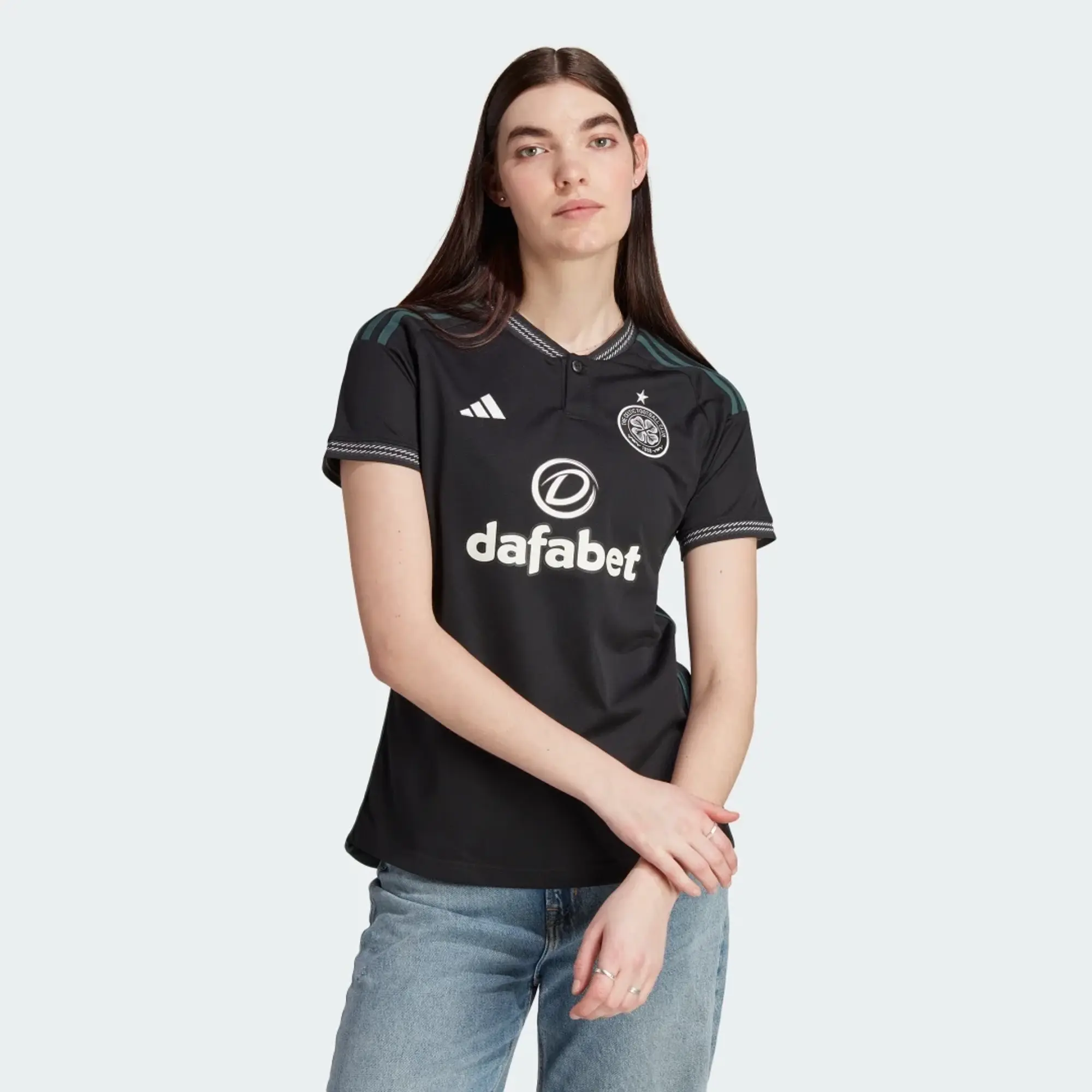 adidas Celtic Womens SS Away Shirt 2023/24