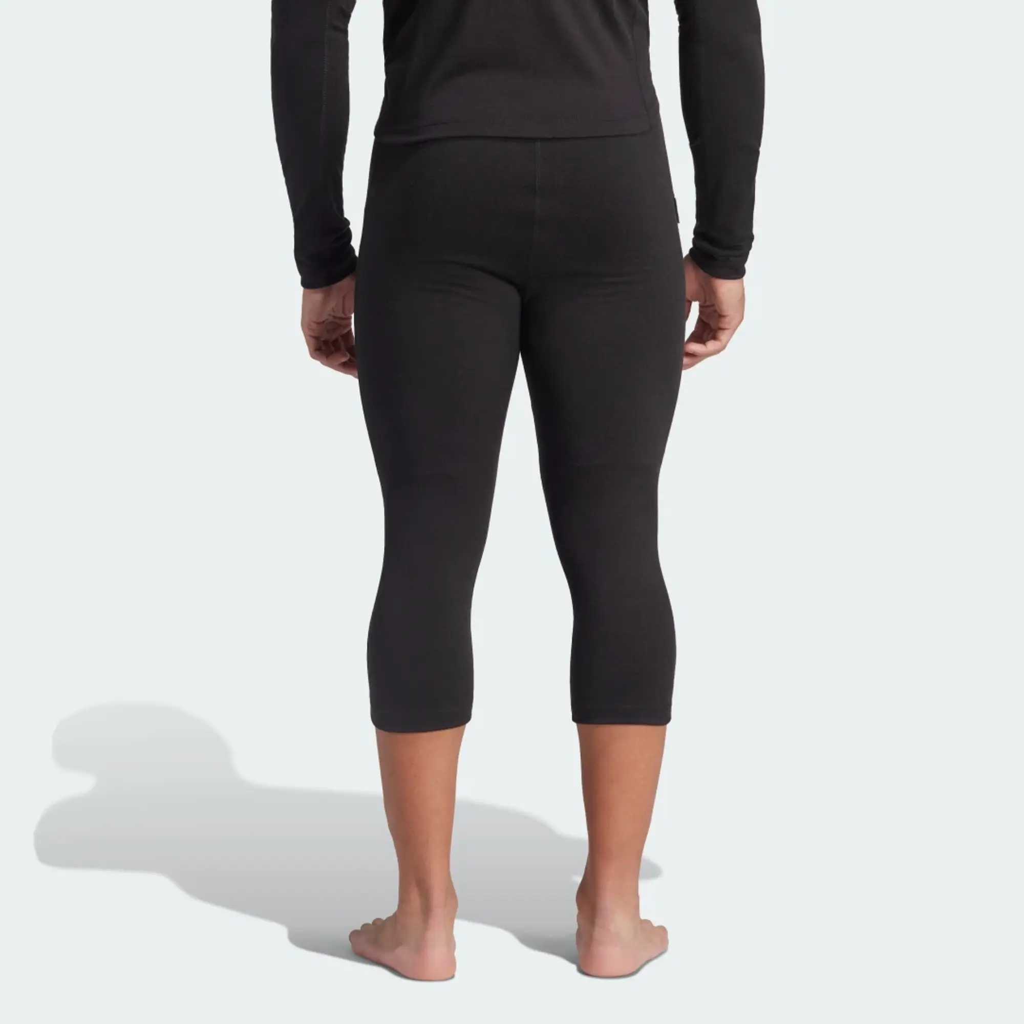 Adidas Xperior Merino 200 Baselayer 3/4 Leggings In Black