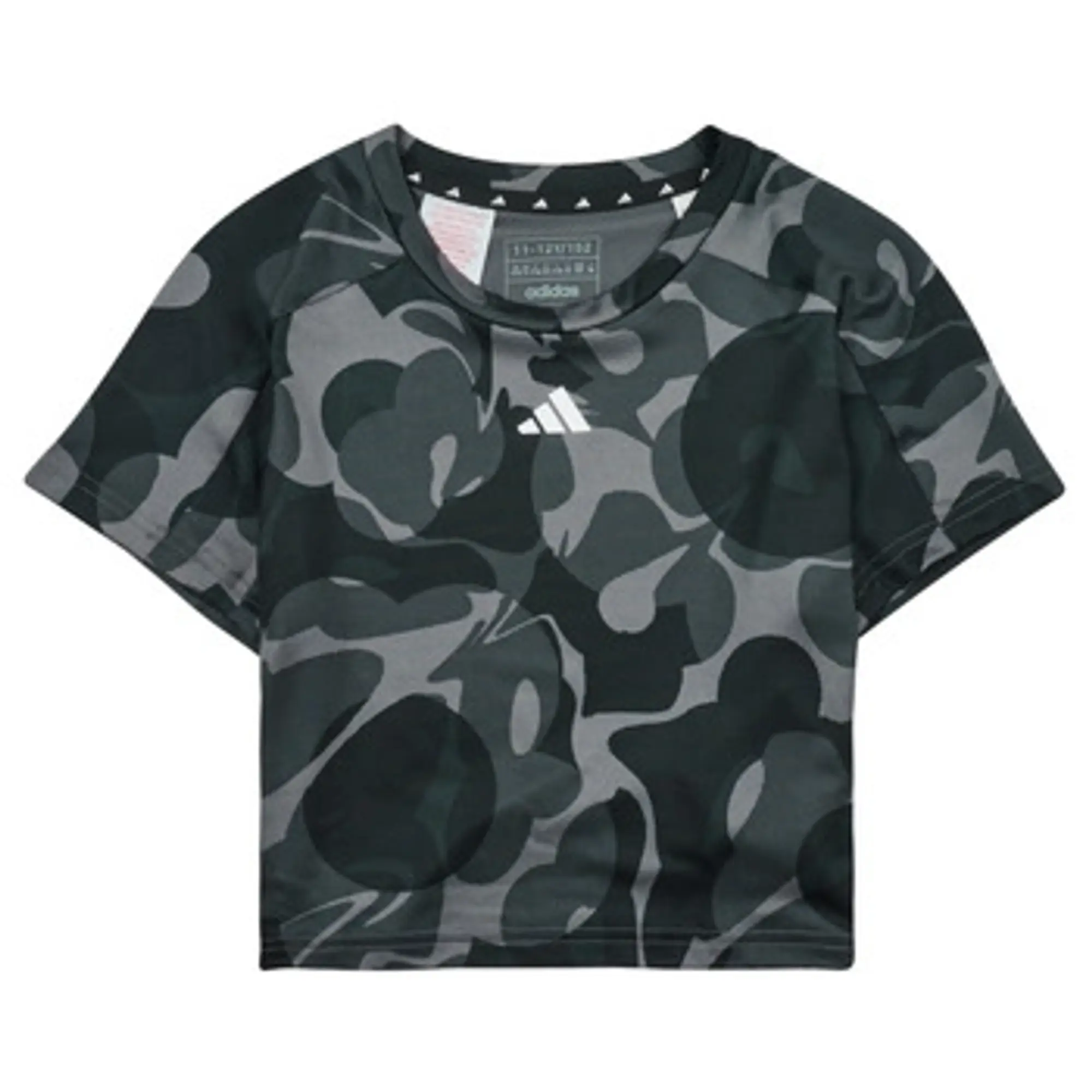 adidas  JTR-ES AOP T  girls's Children's T shirt in Grey