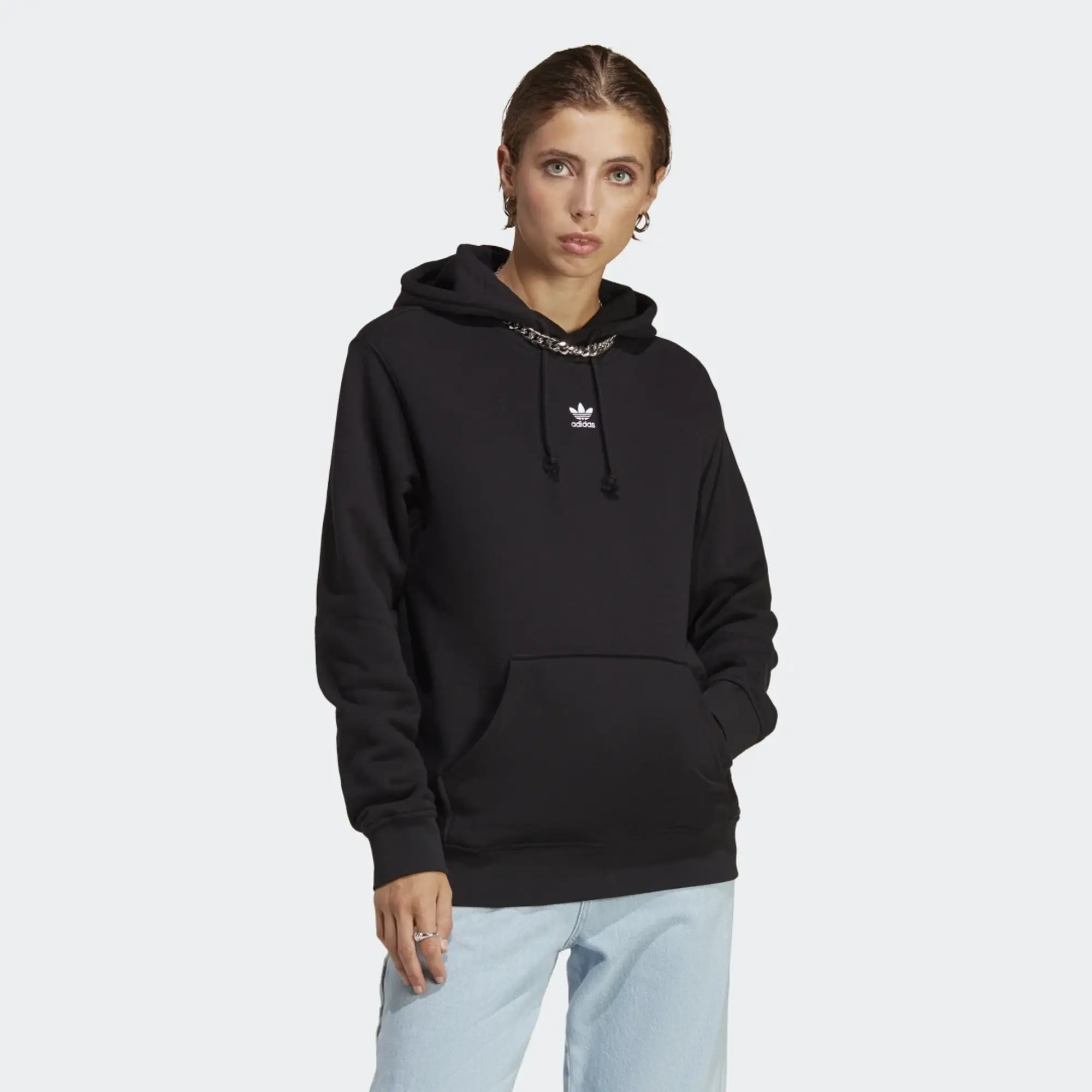 Adidas Originals Adicolor Hoodie In Black