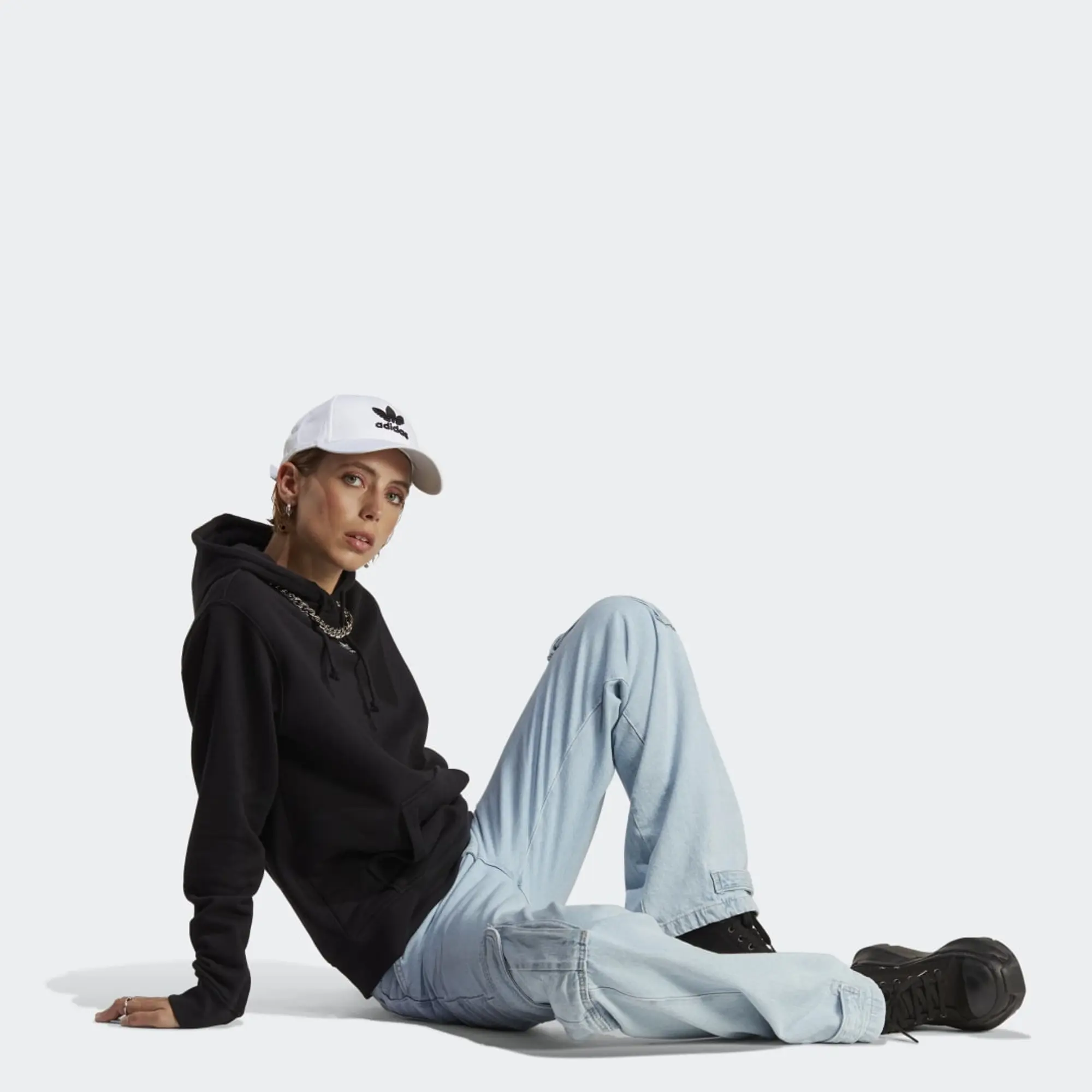 Adidas Originals Adicolor Hoodie In Black