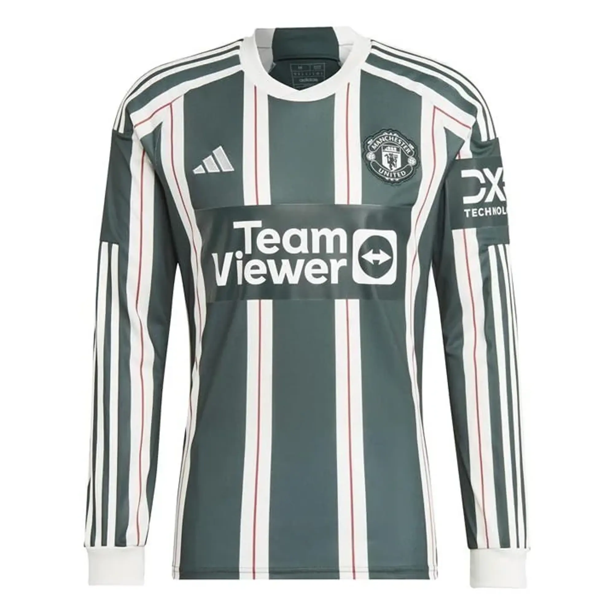 adidas Manchester United Mens LS Away Shirt 2023/24