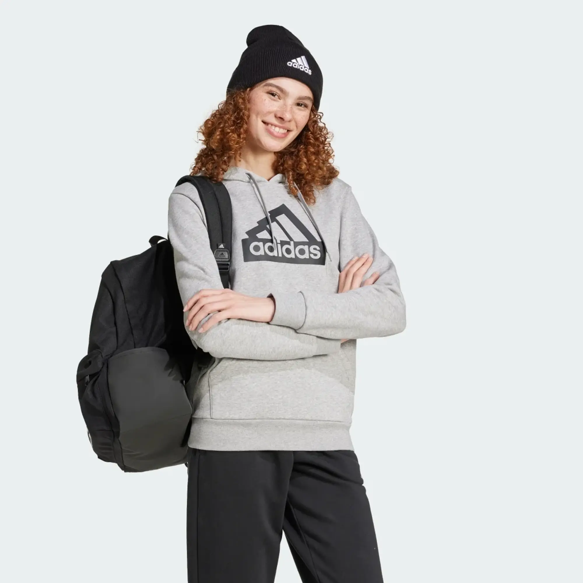 adidas Logo Beanie - Black