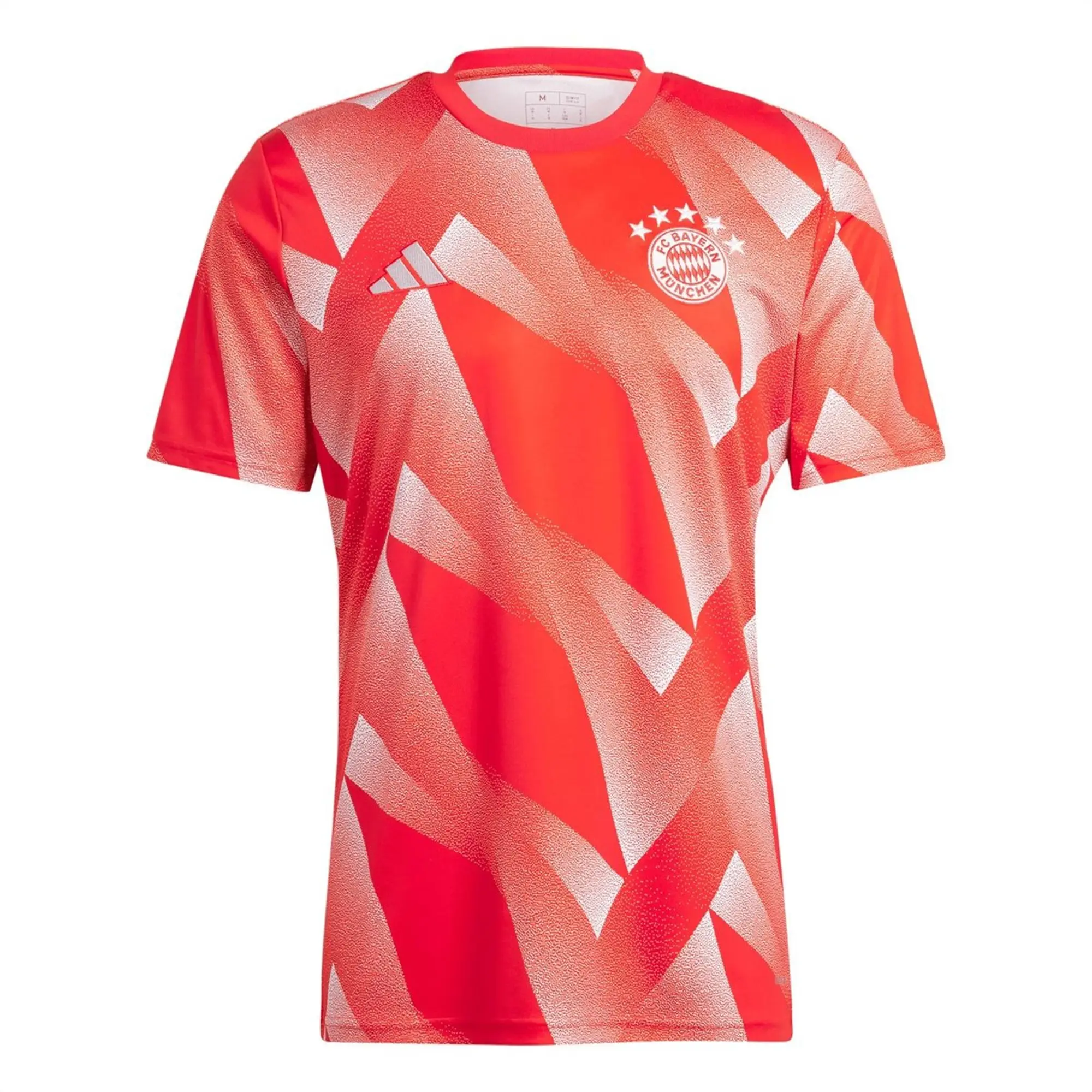adidas Bayern Munich Mens SS Pre-Match Home Shirt 2023/24
