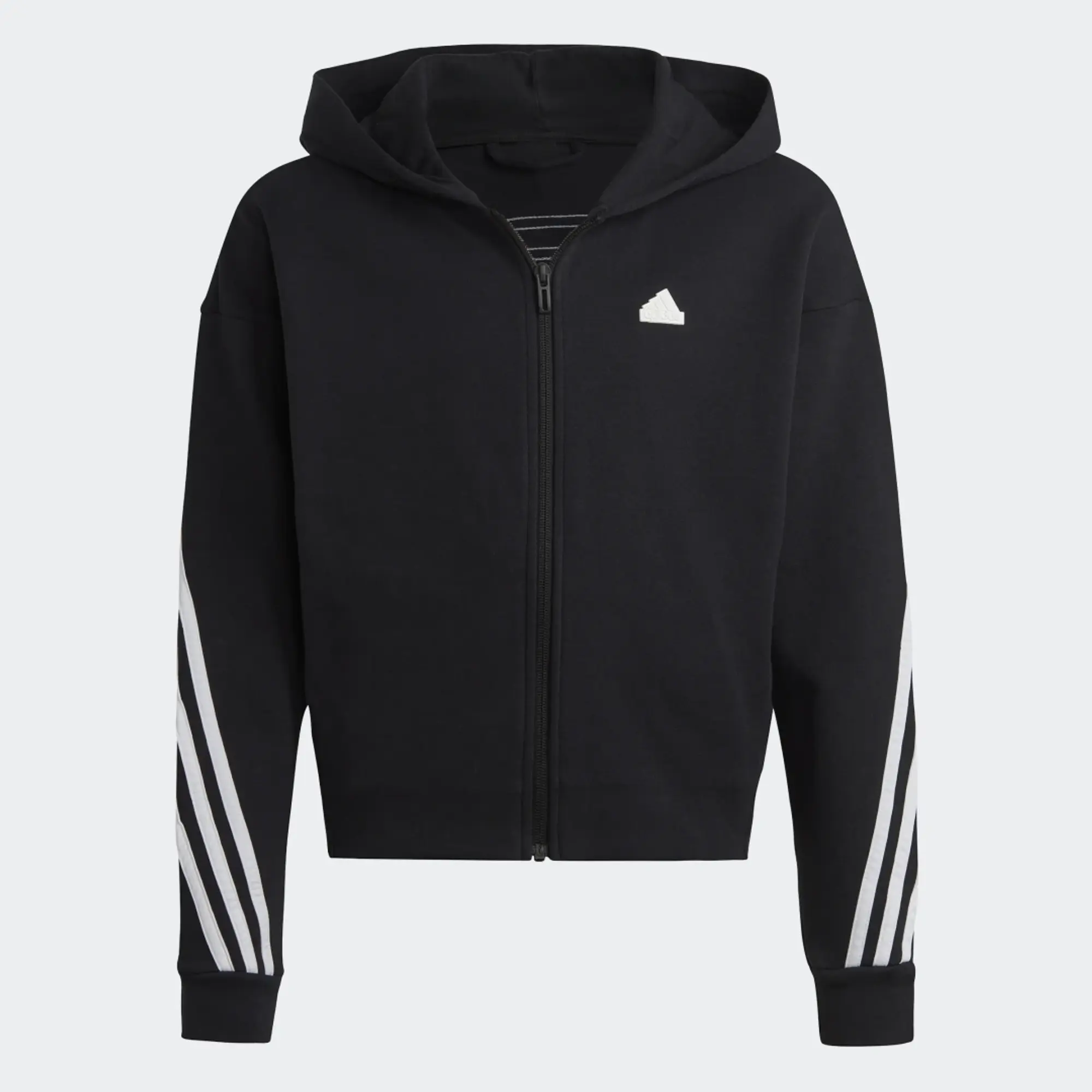 adidas Future Icons 3 Stripes Full Zip Hoodie