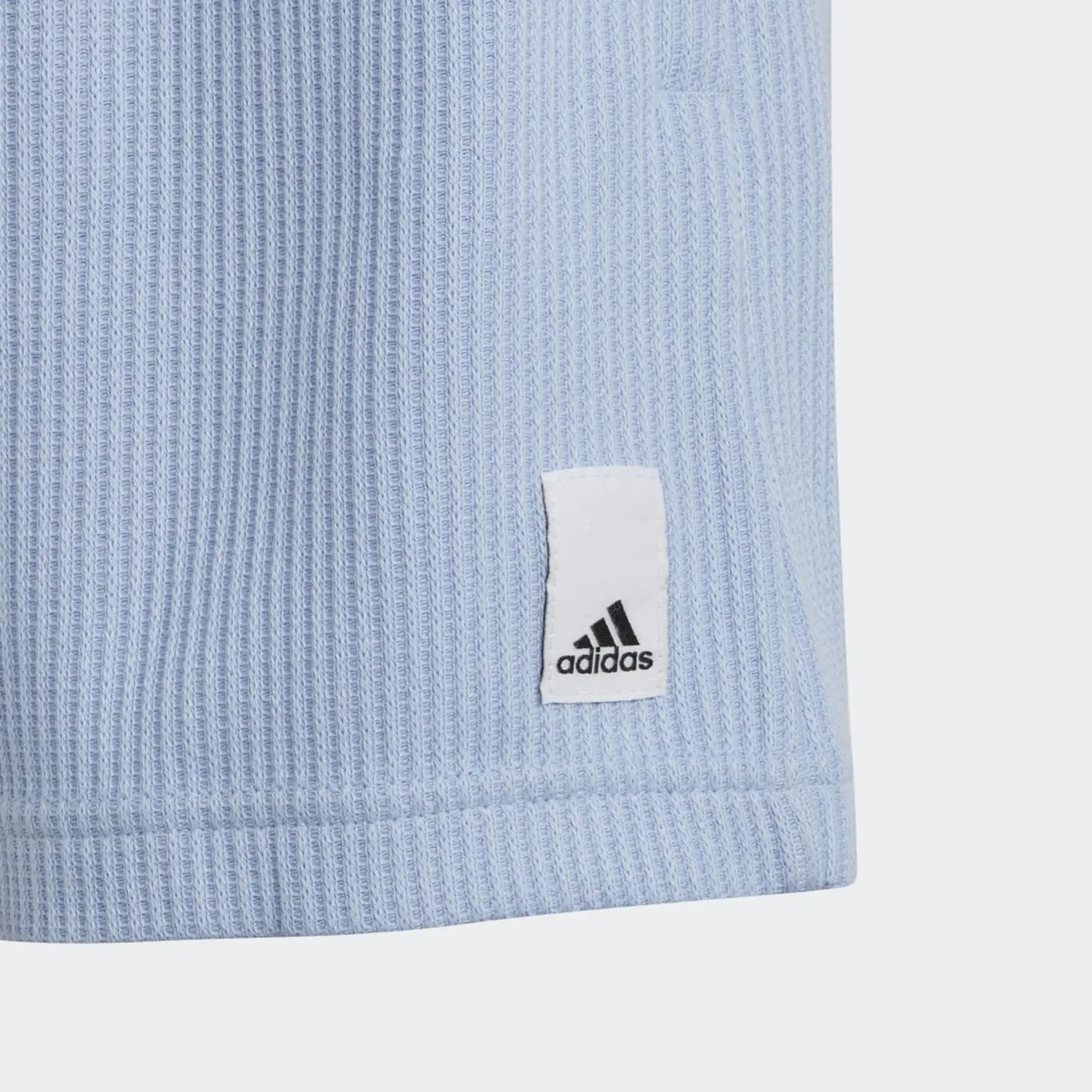 adidas Lounge Waffle Knit Loose Shorts
