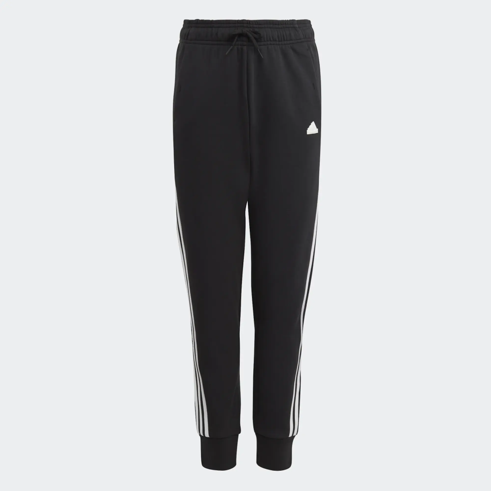 Manchester United x adidas Kids Future Icons 3-Stripes Cotton Joggers Black